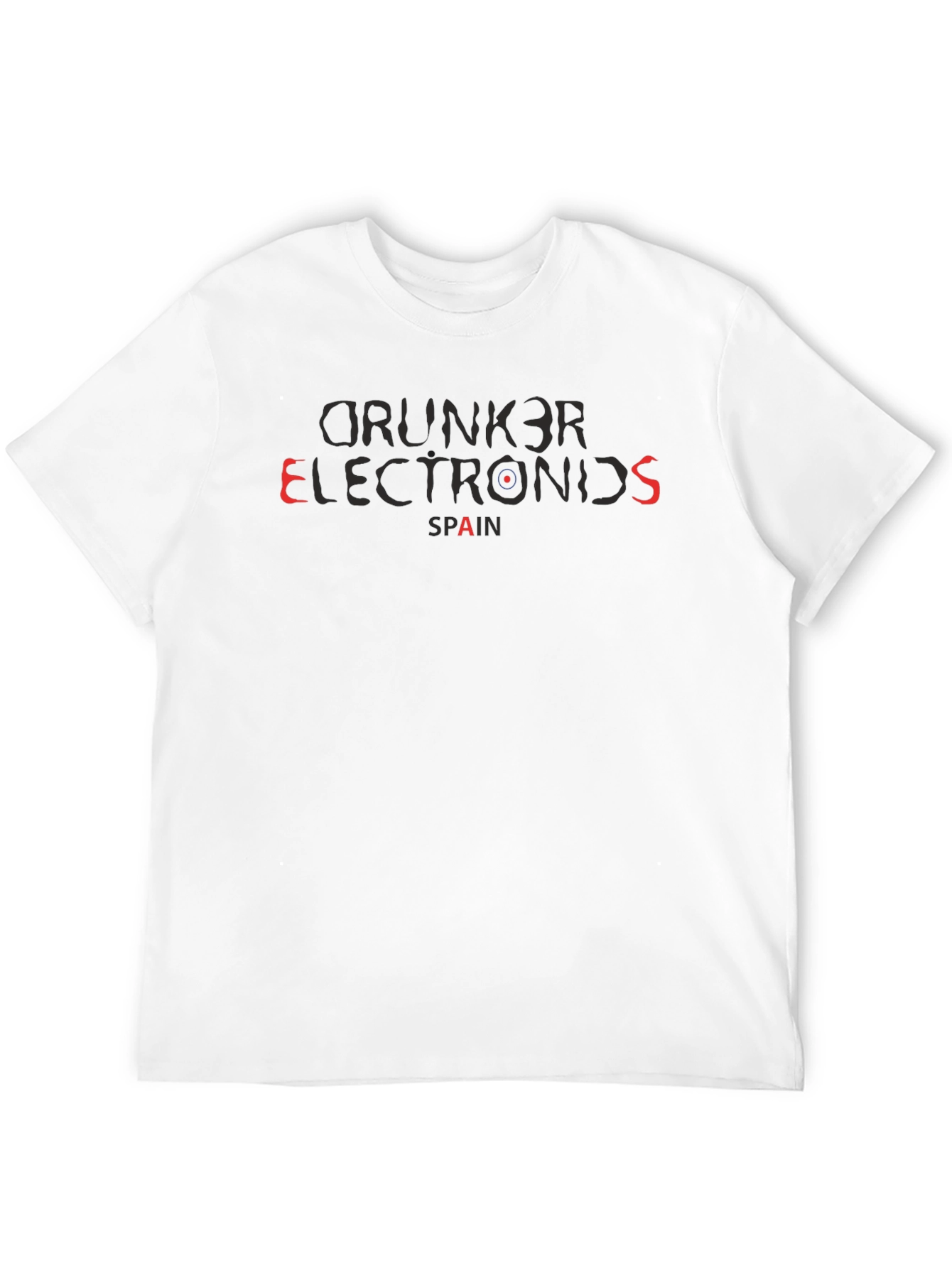 Drunker Electronics Spain Graphic T-Shirt