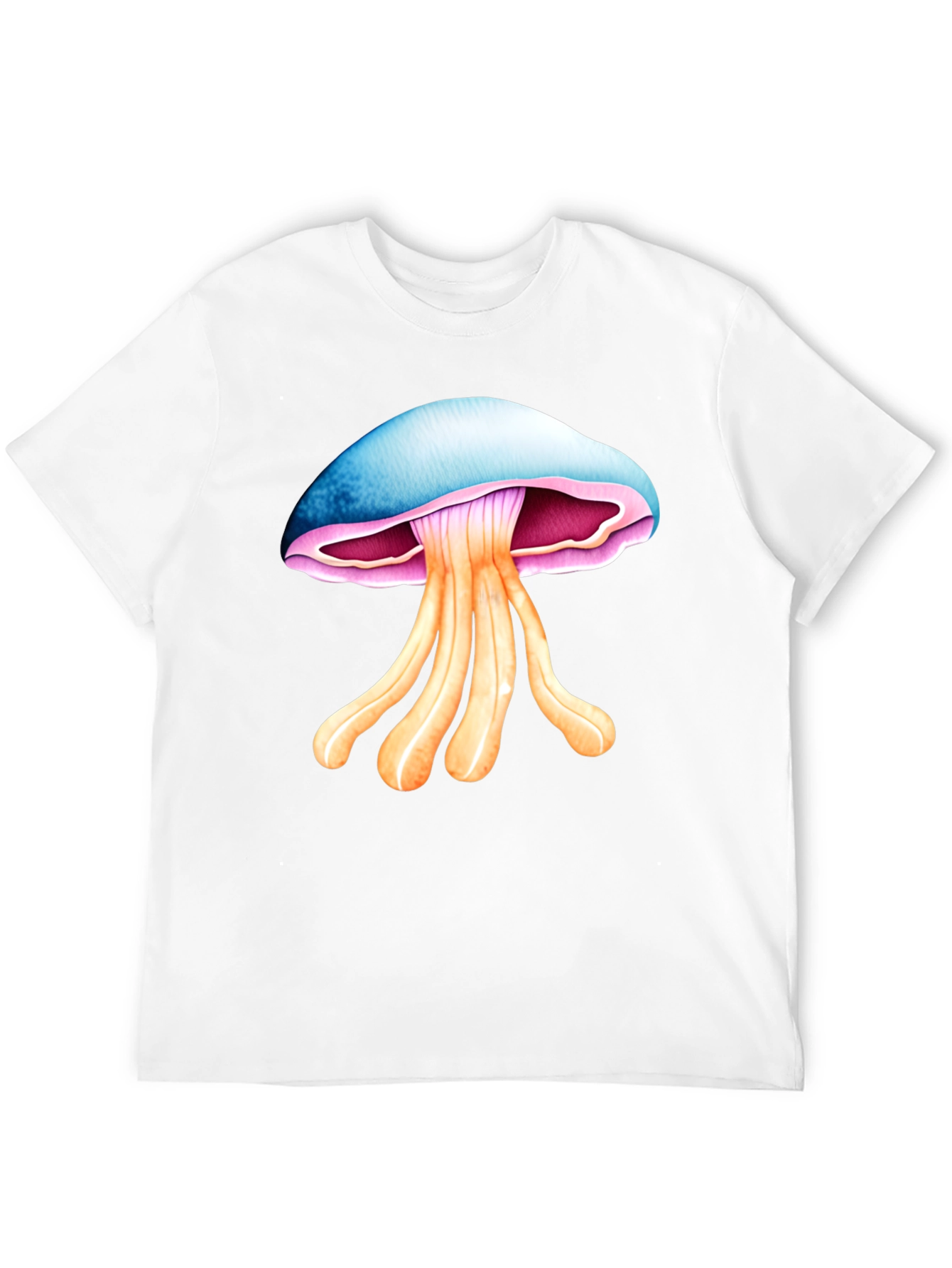 Mushroom Graphic Tee - Unique Design Soft Cotton