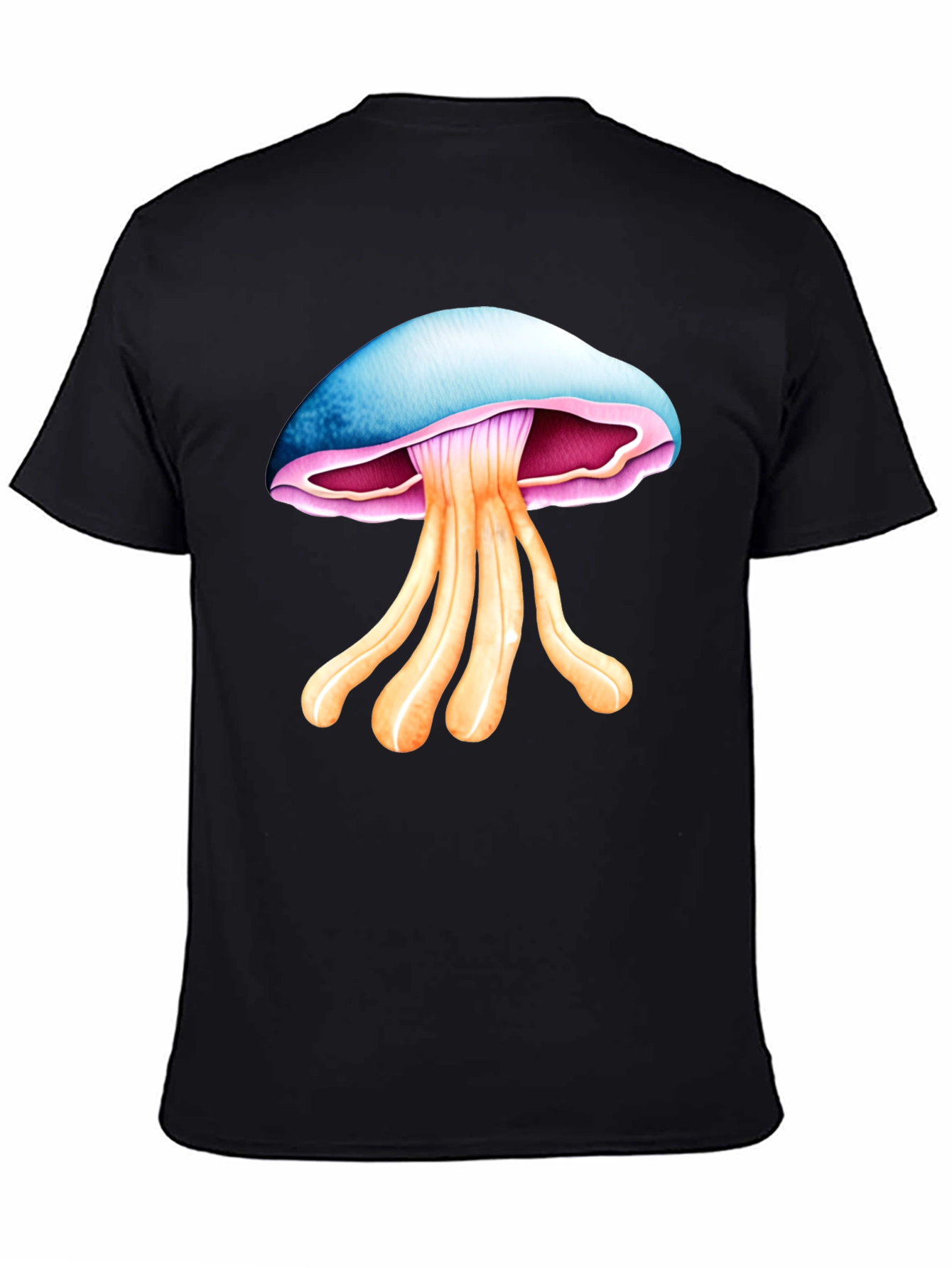 Mushroom Graphic Tee - Unique Design Soft Cotton