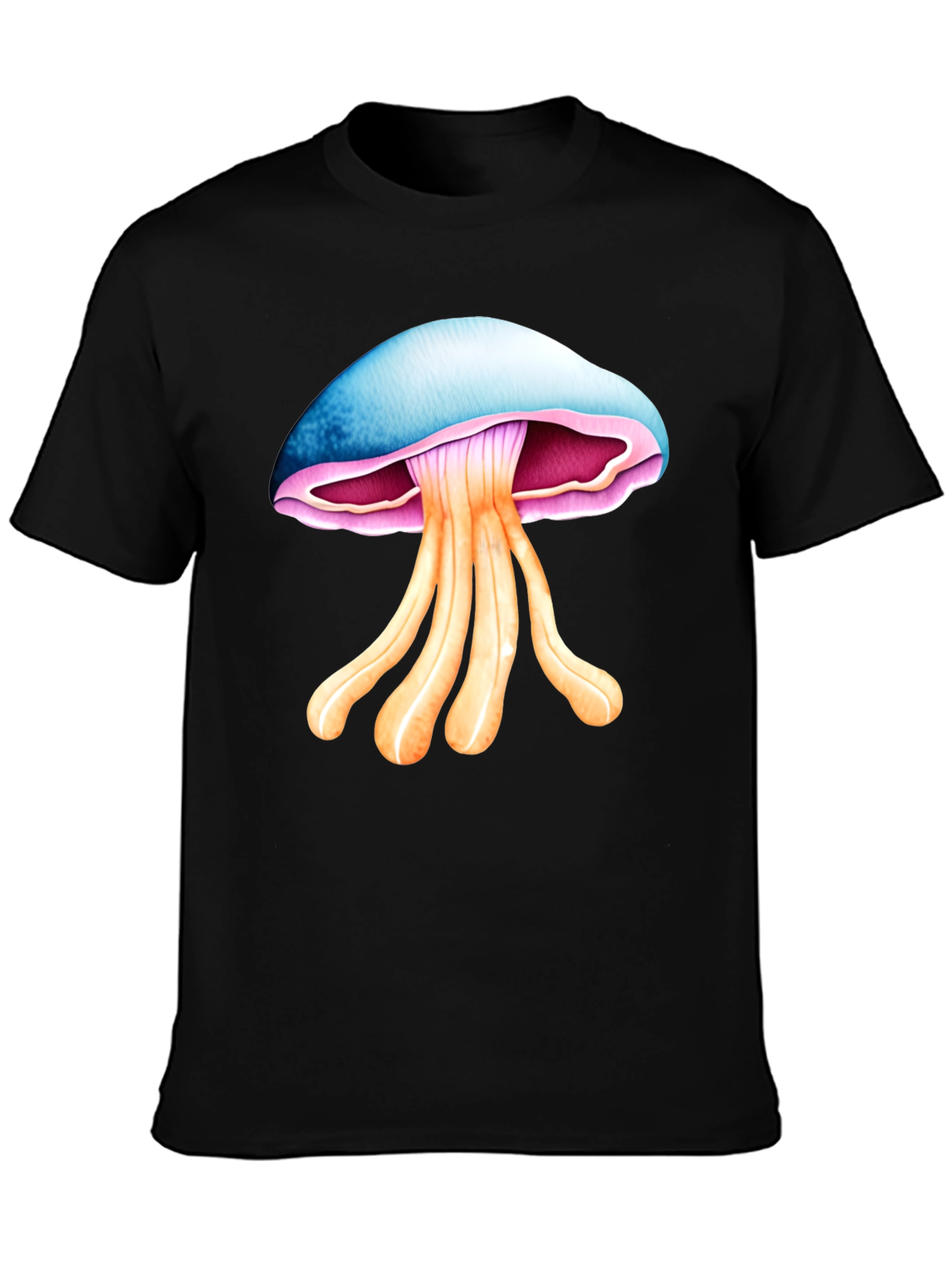 Mushroom Graphic Tee - Unique Design Soft Cotton