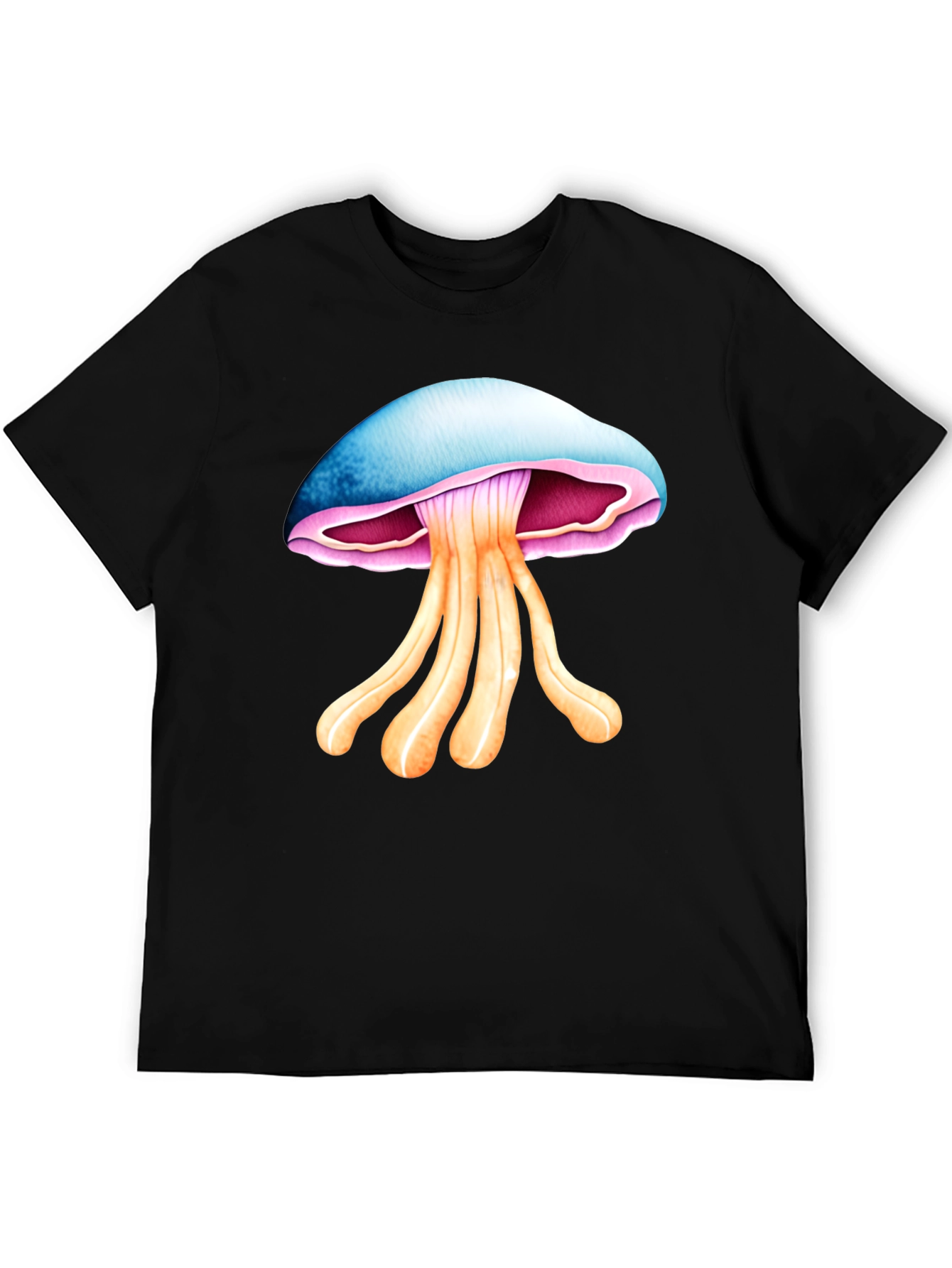 Mushroom Graphic Tee - Unique Design Soft Cotton