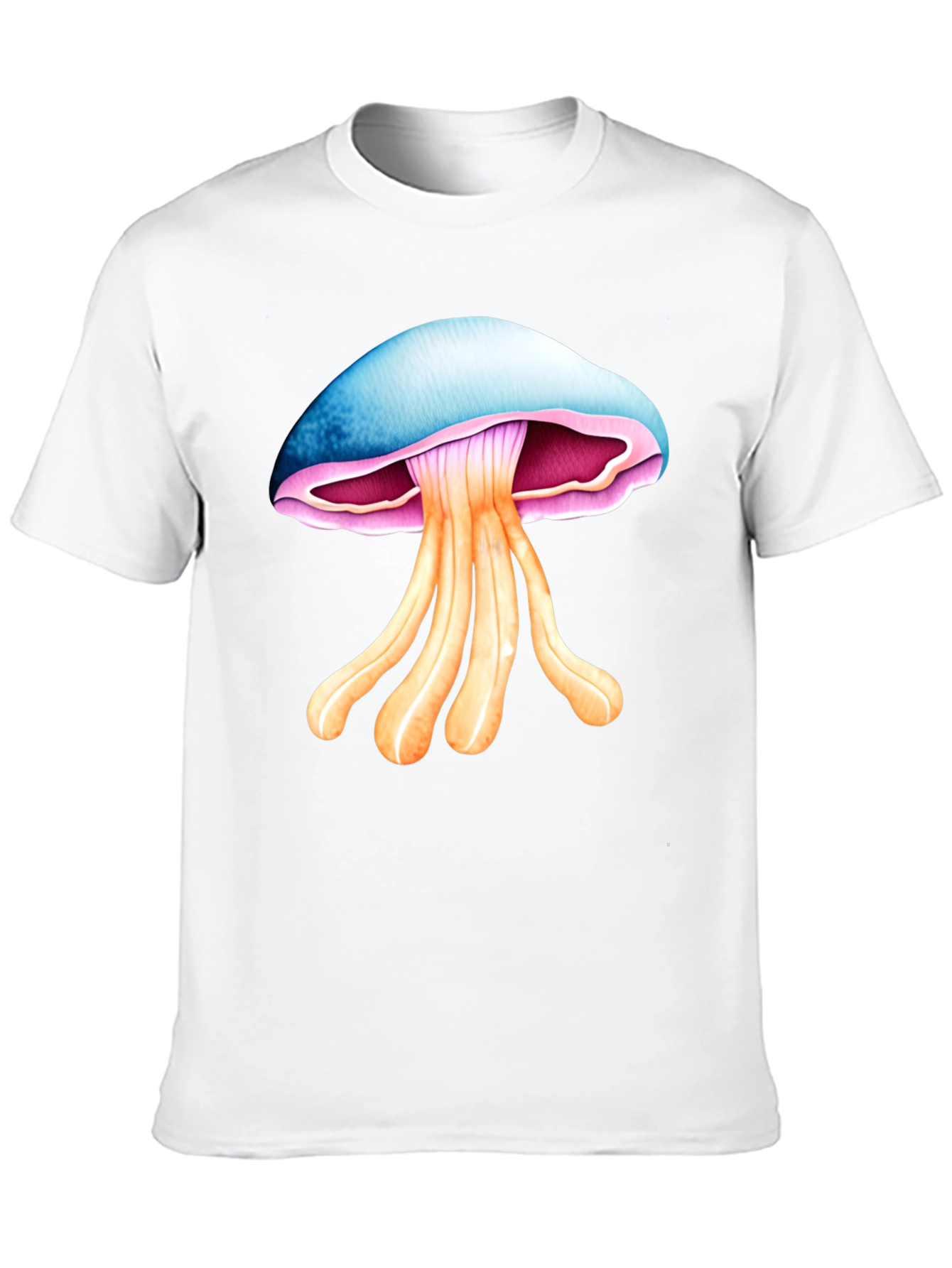 Mushroom Graphic Tee - Unique Design Soft Cotton