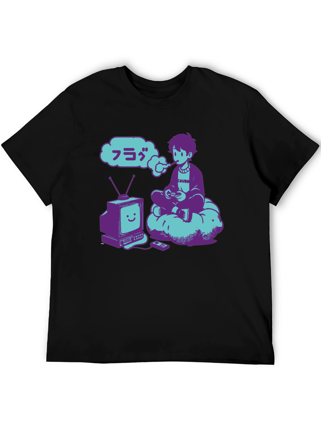 Retro Gamer T-Shirt - Vaporwave Aesthetic