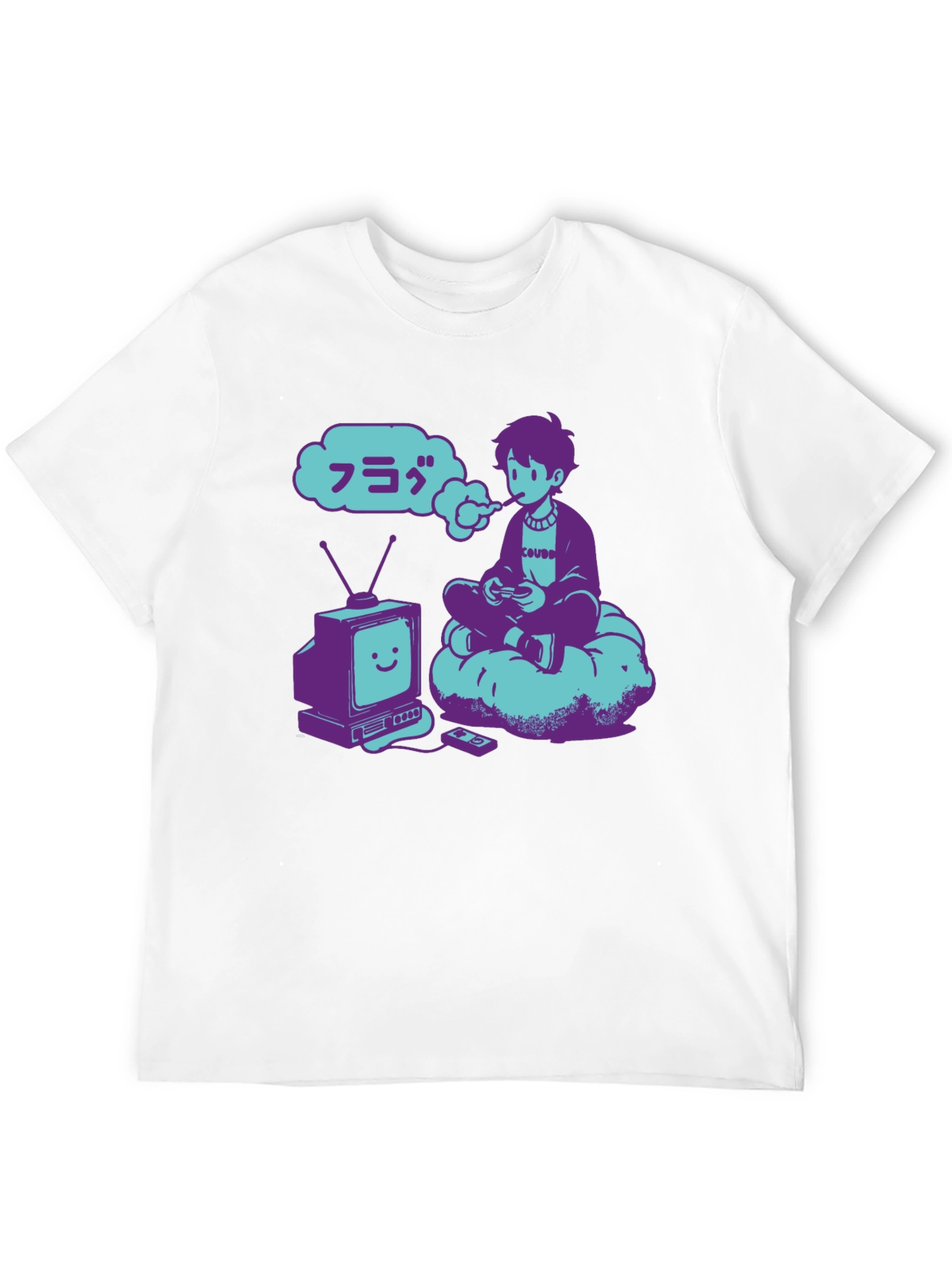 Retro Gamer T-Shirt - Vaporwave Aesthetic