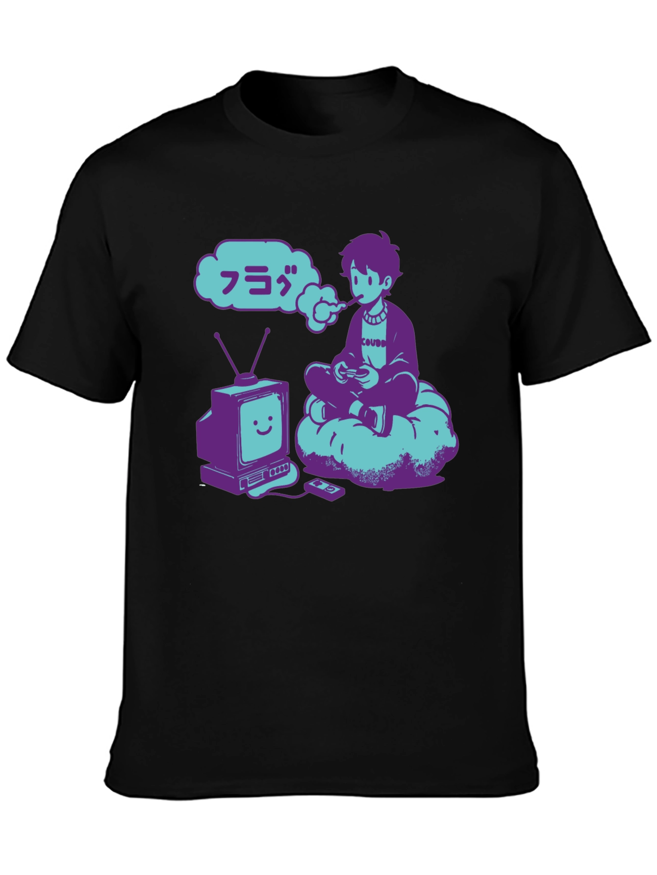 Retro Gamer T-Shirt - Vaporwave Aesthetic