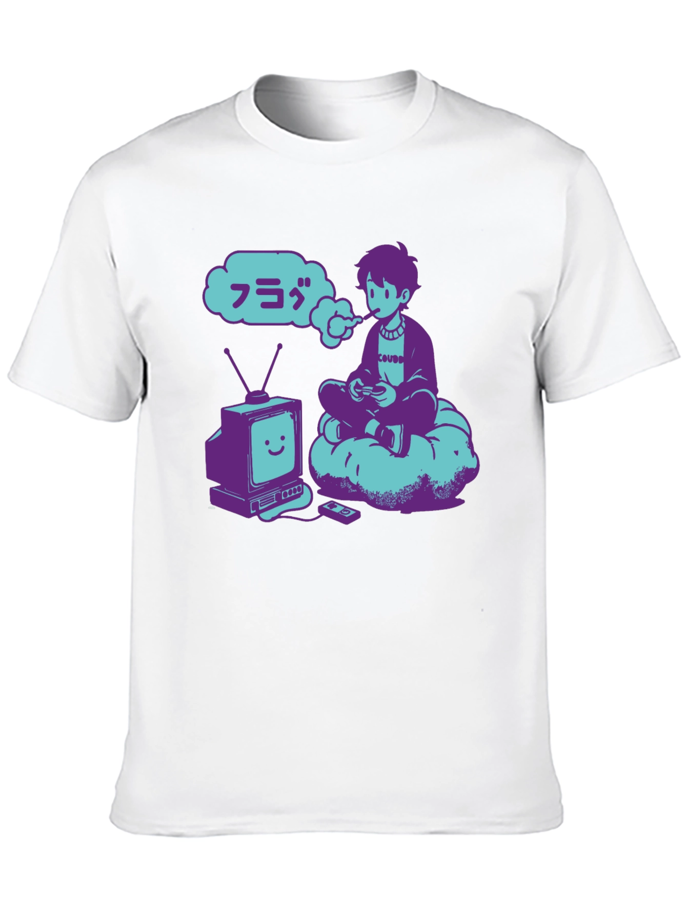 Retro Gamer T-Shirt - Vaporwave Aesthetic