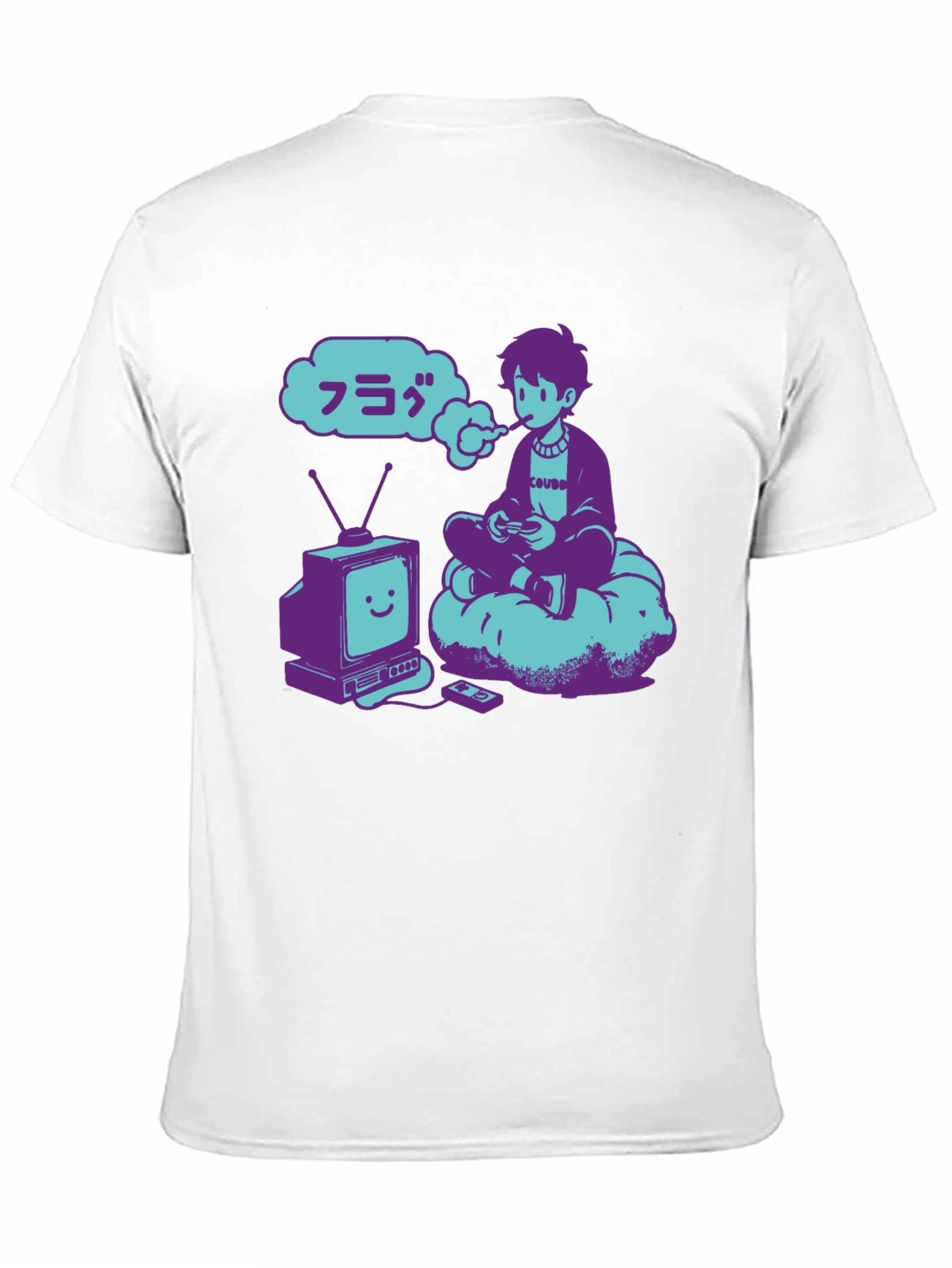 Retro Gamer T-Shirt - Vaporwave Aesthetic