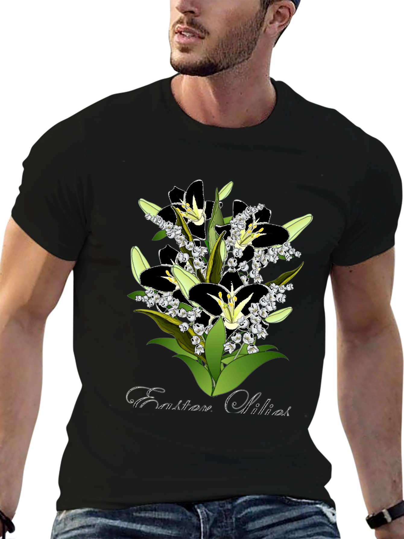 Easter Lilies Graphic T-Shirt