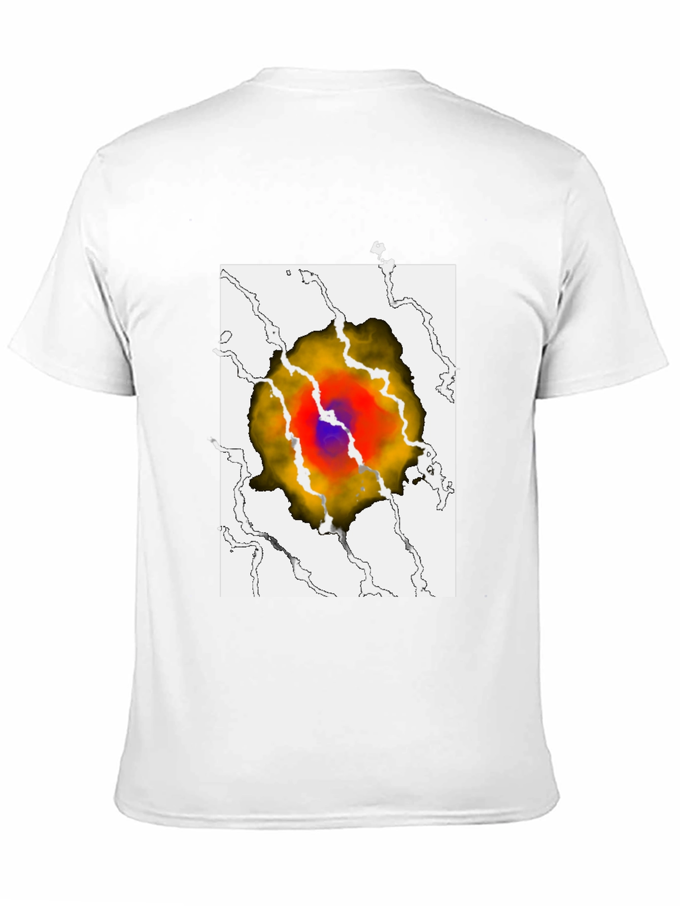 Eye-Catching Graphic Print T-Shirt