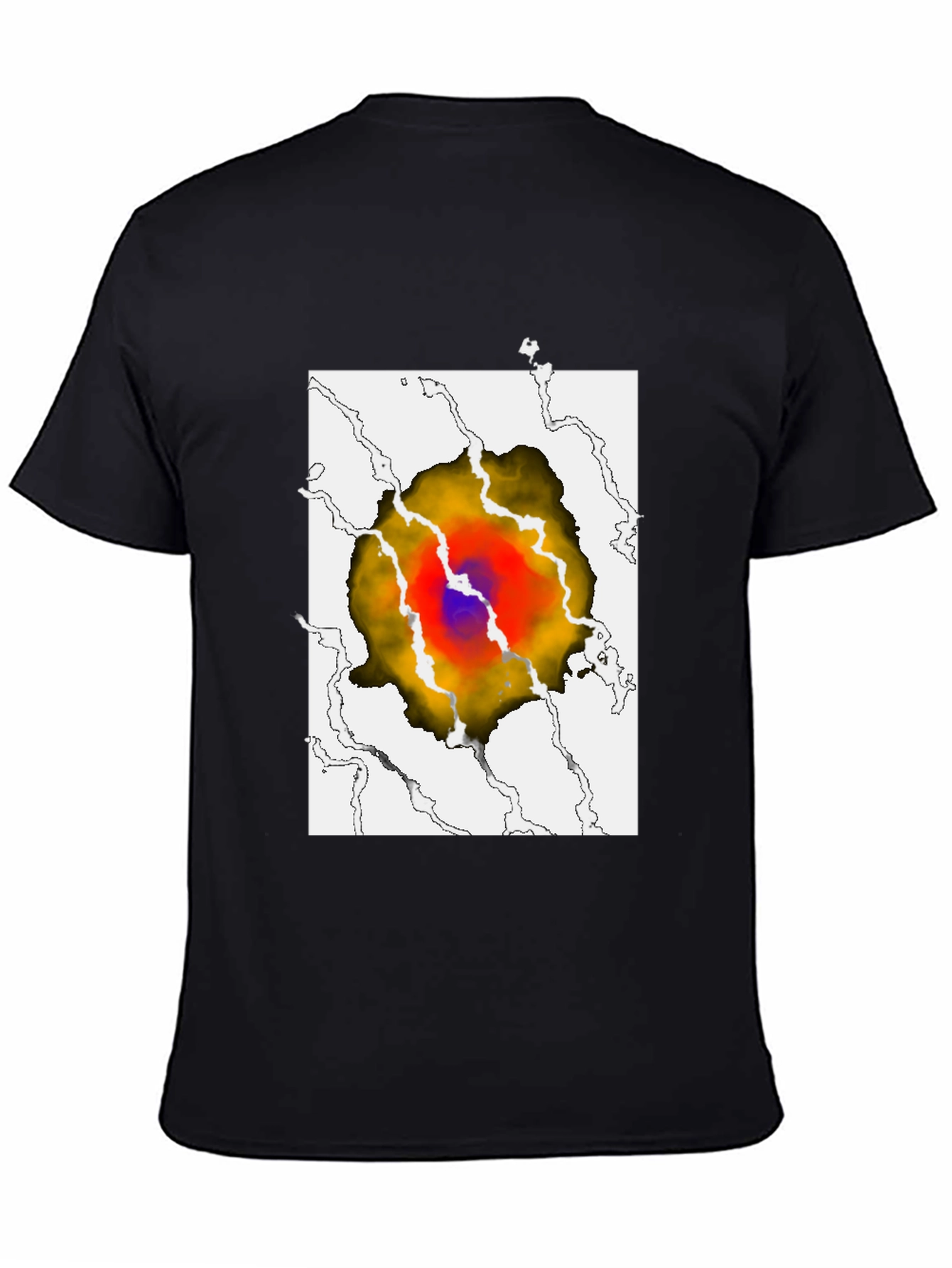 Eye-Catching Graphic Print T-Shirt