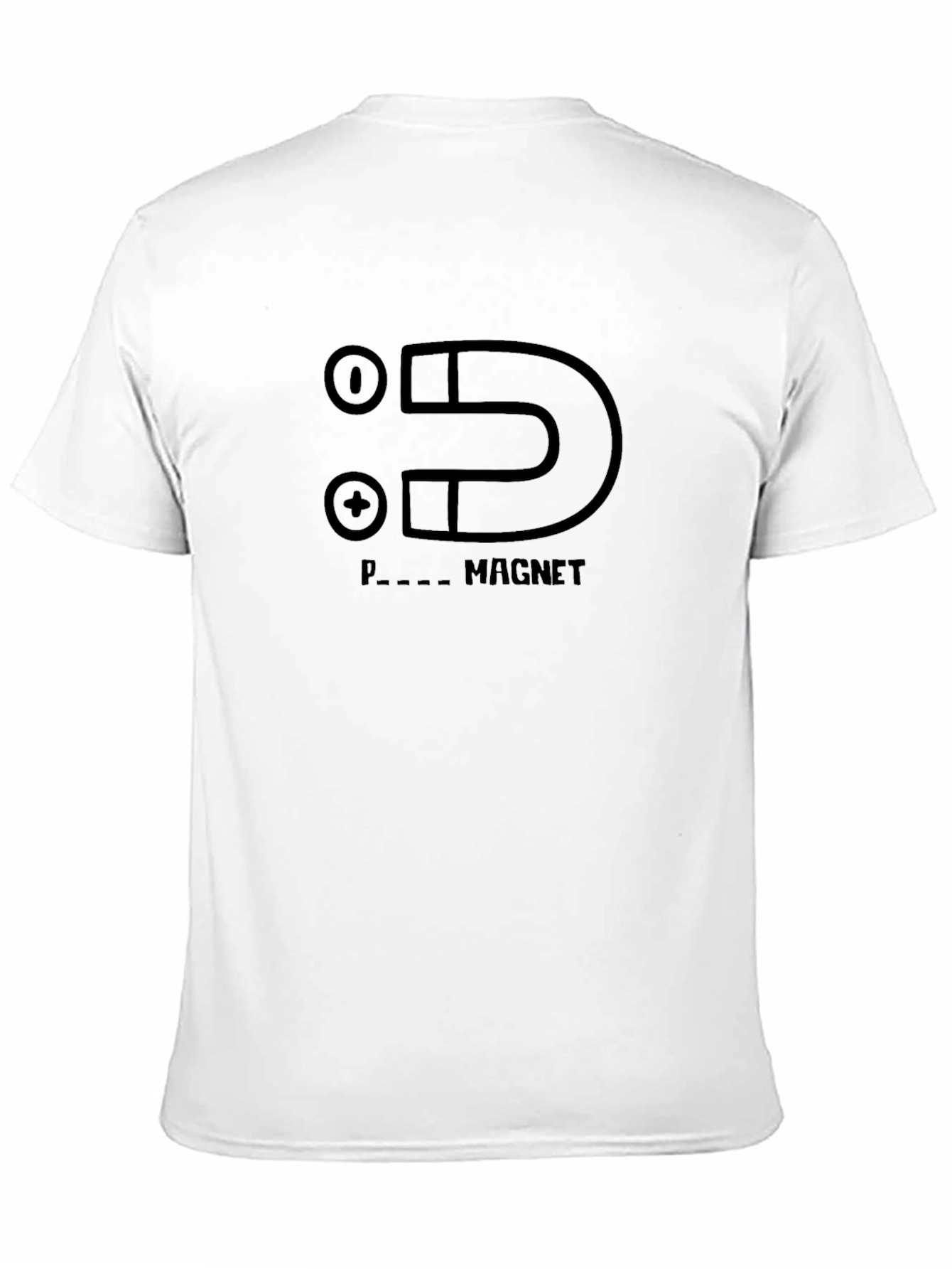 Humorous P Magnet T-Shirt
