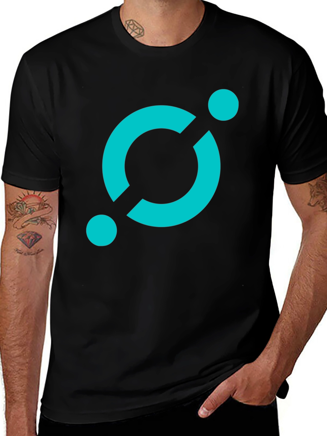 Cool Icon T-Shirt - Black Cotton Tee
