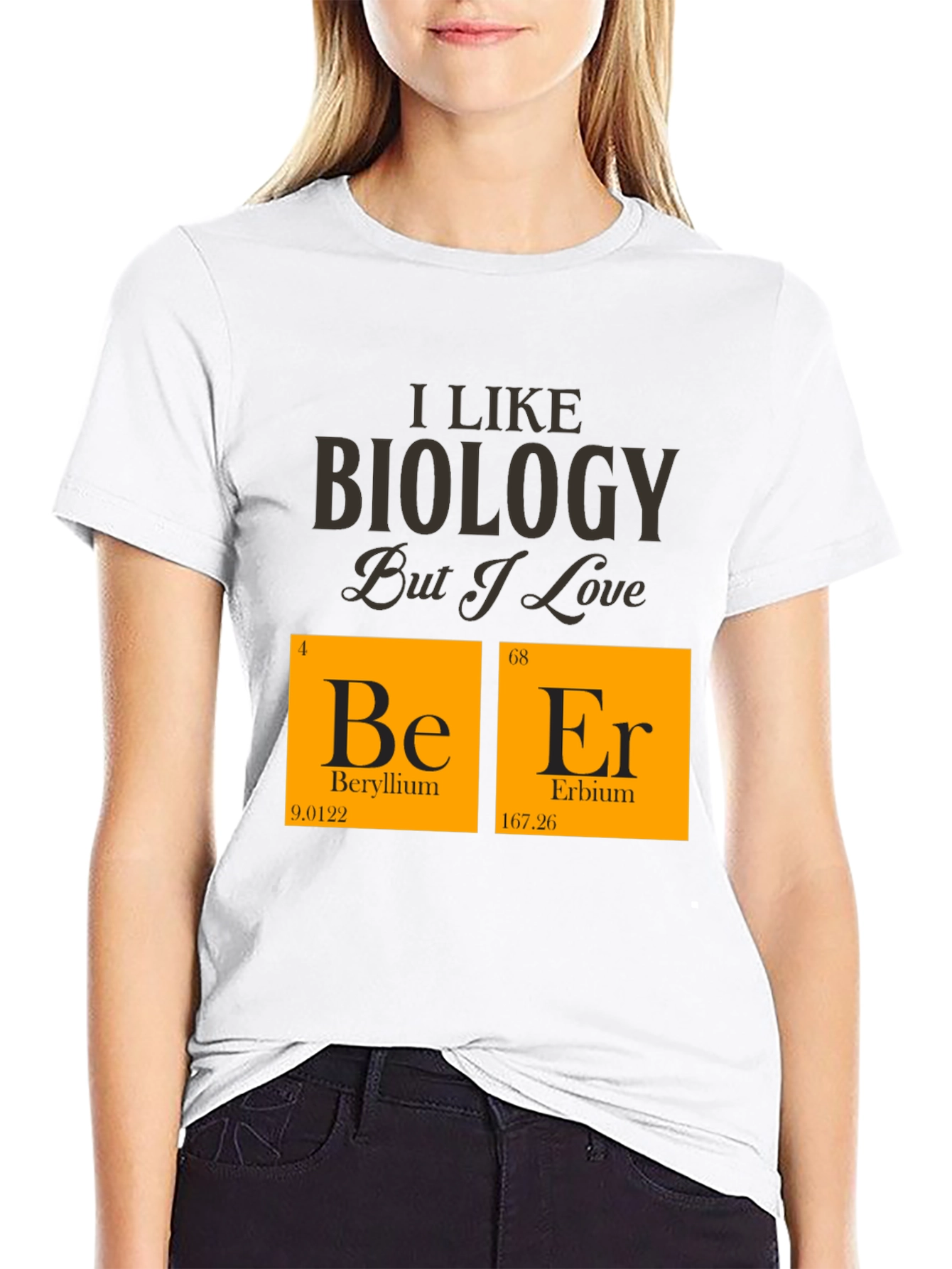 Biology & Beer T-Shirt - Science Humor Tee