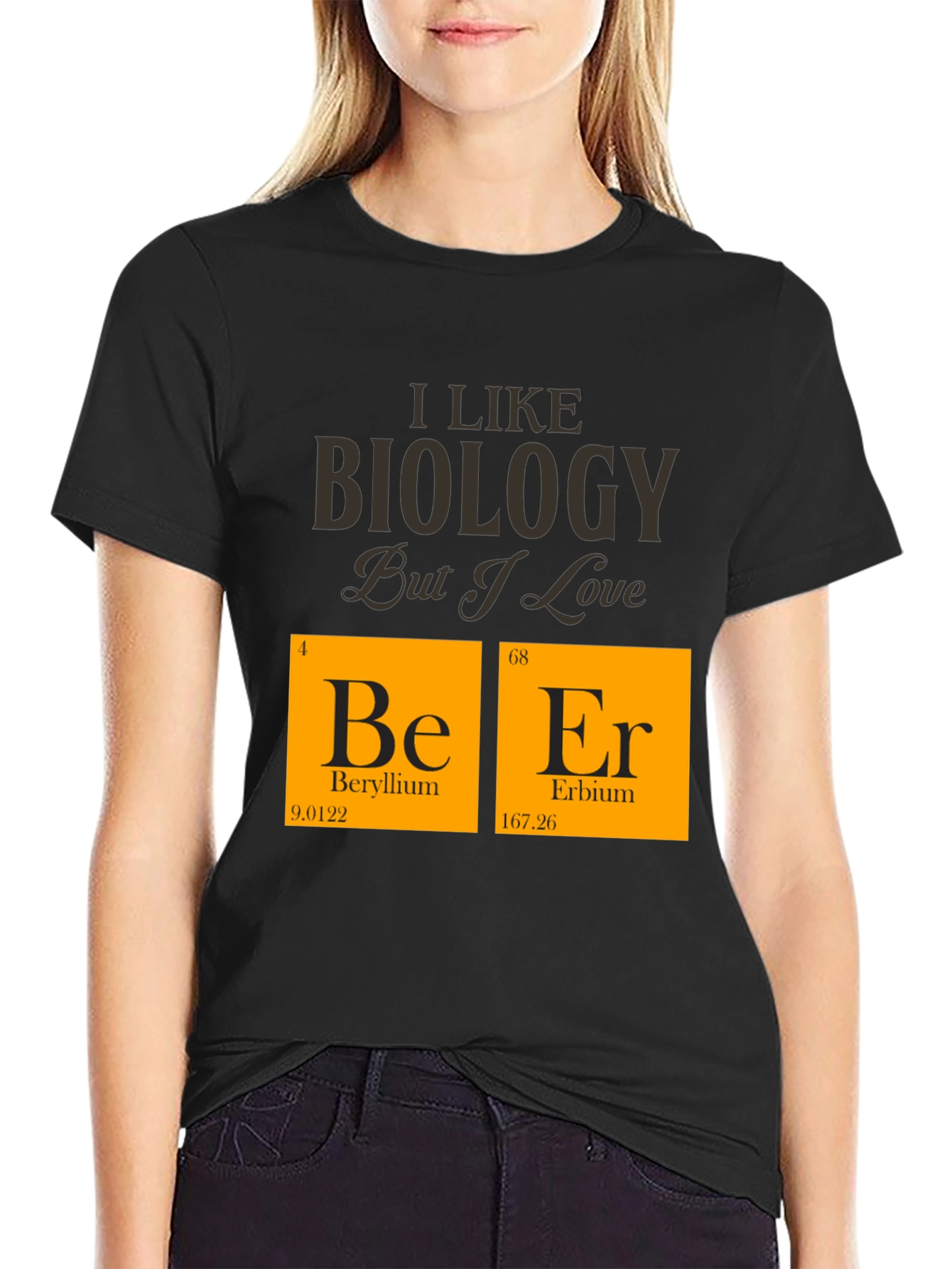 Biology & Beer T-Shirt - Science Humor Tee