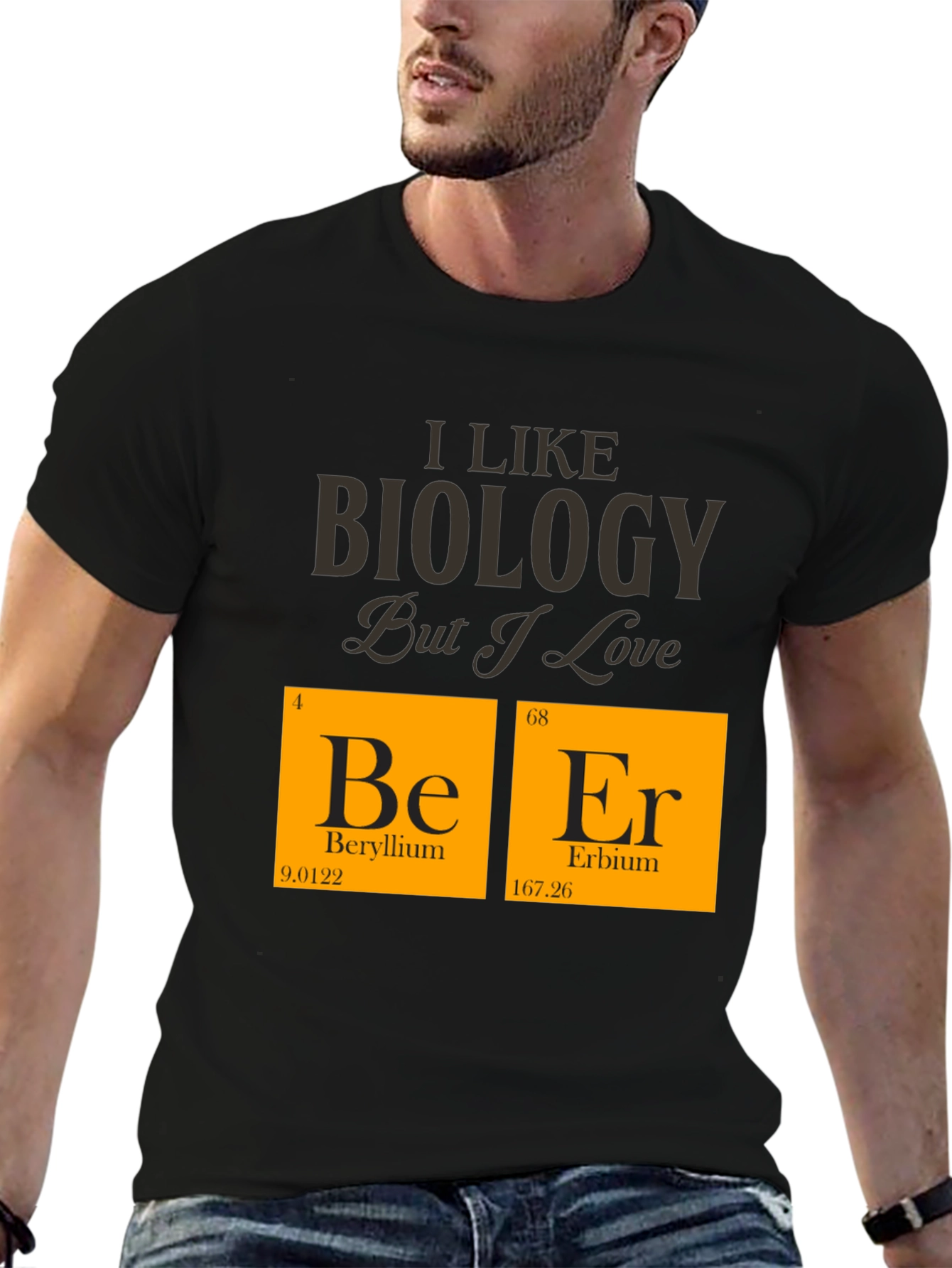 Biology & Beer T-Shirt - Science Humor Tee