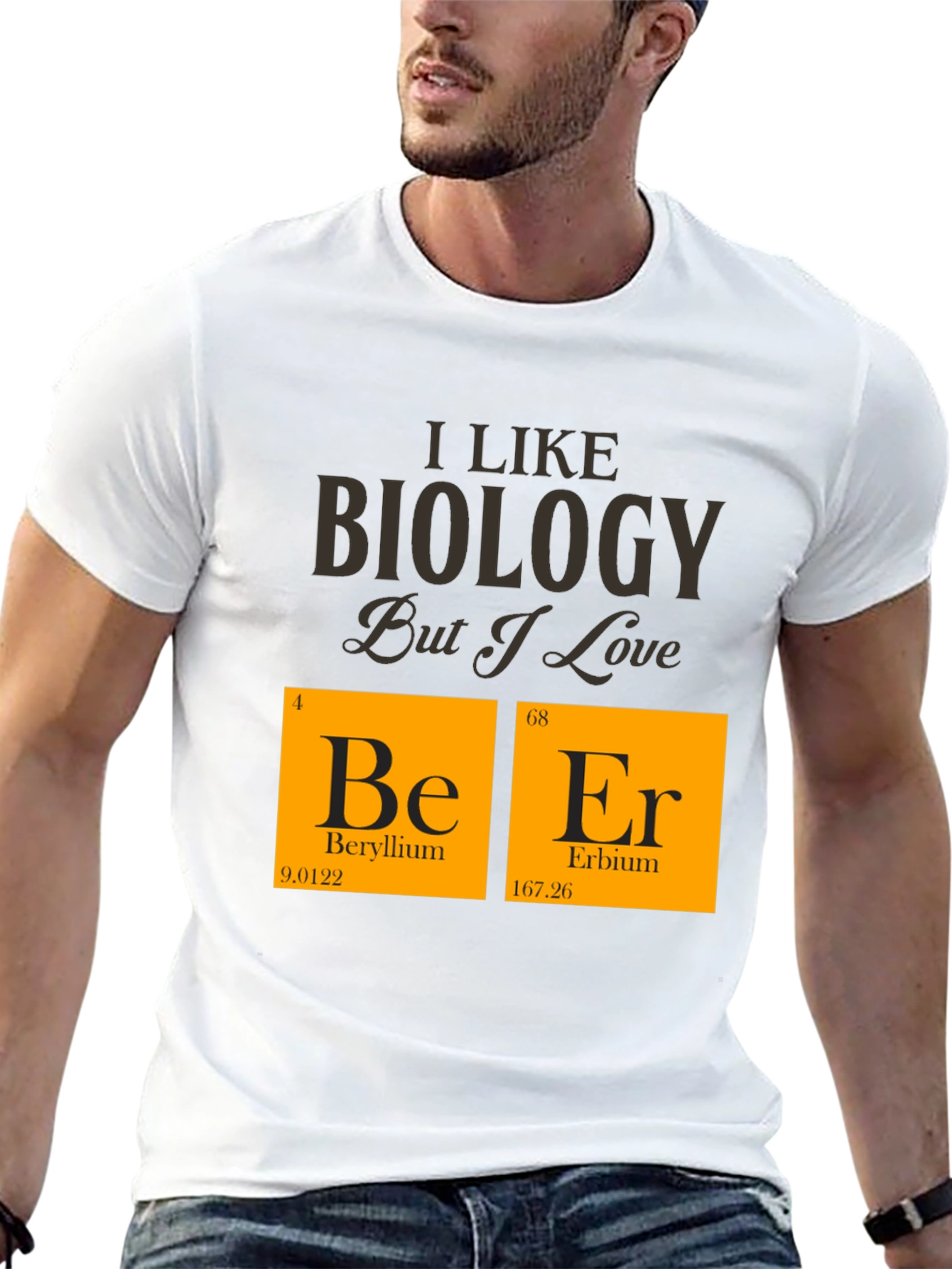 Biology & Beer T-Shirt - Science Humor Tee