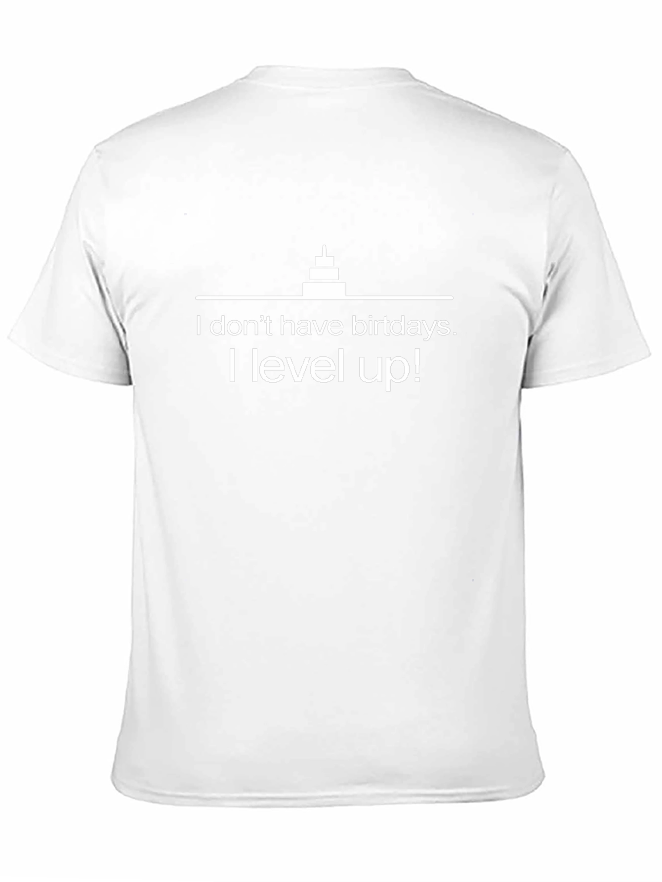 Level Up Black T-Shirt - Gamer Birthday Alternative