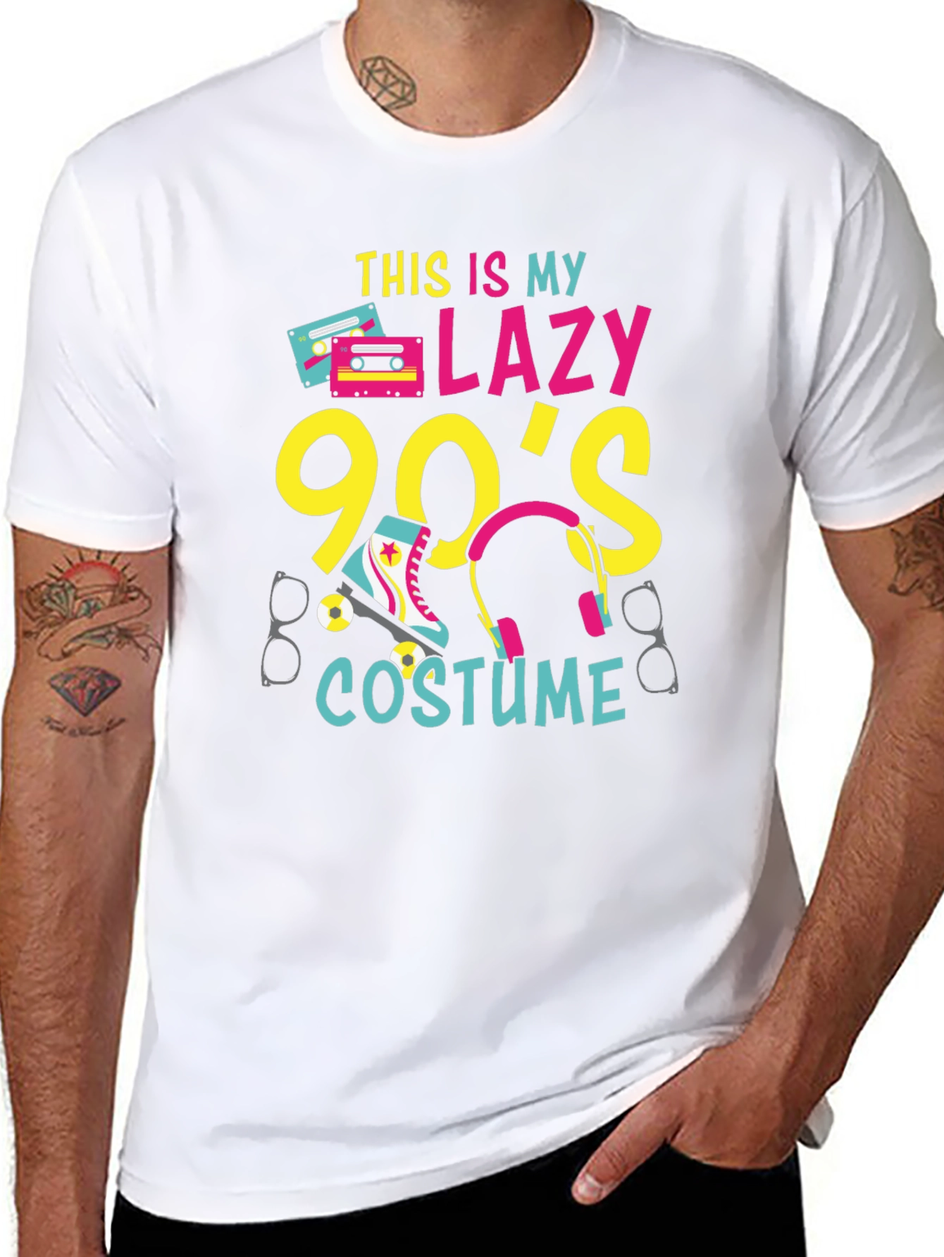 Lazy 90s Costume T-Shirt