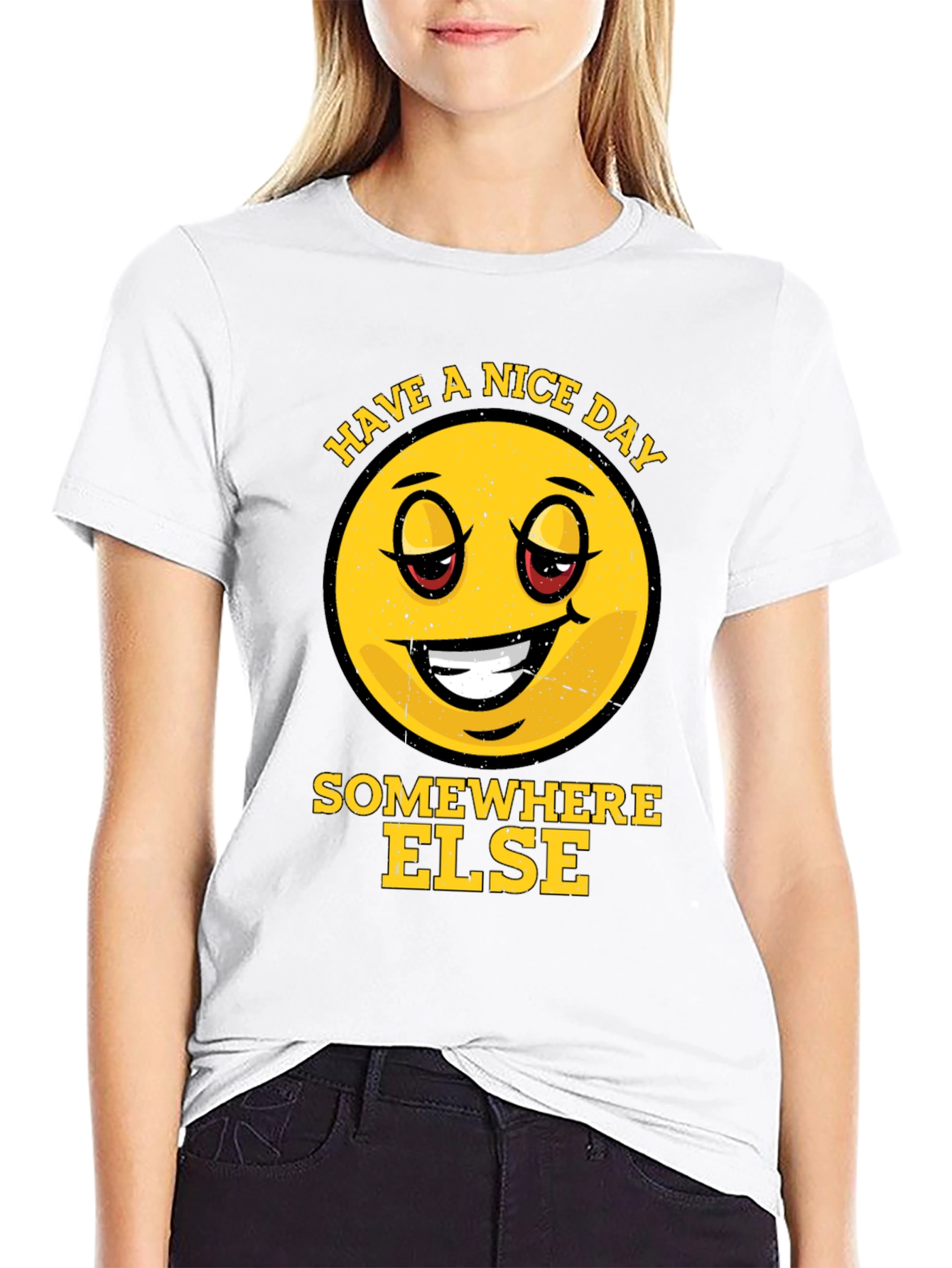 Have a Nice Day Somewhere Else Graphic Tee