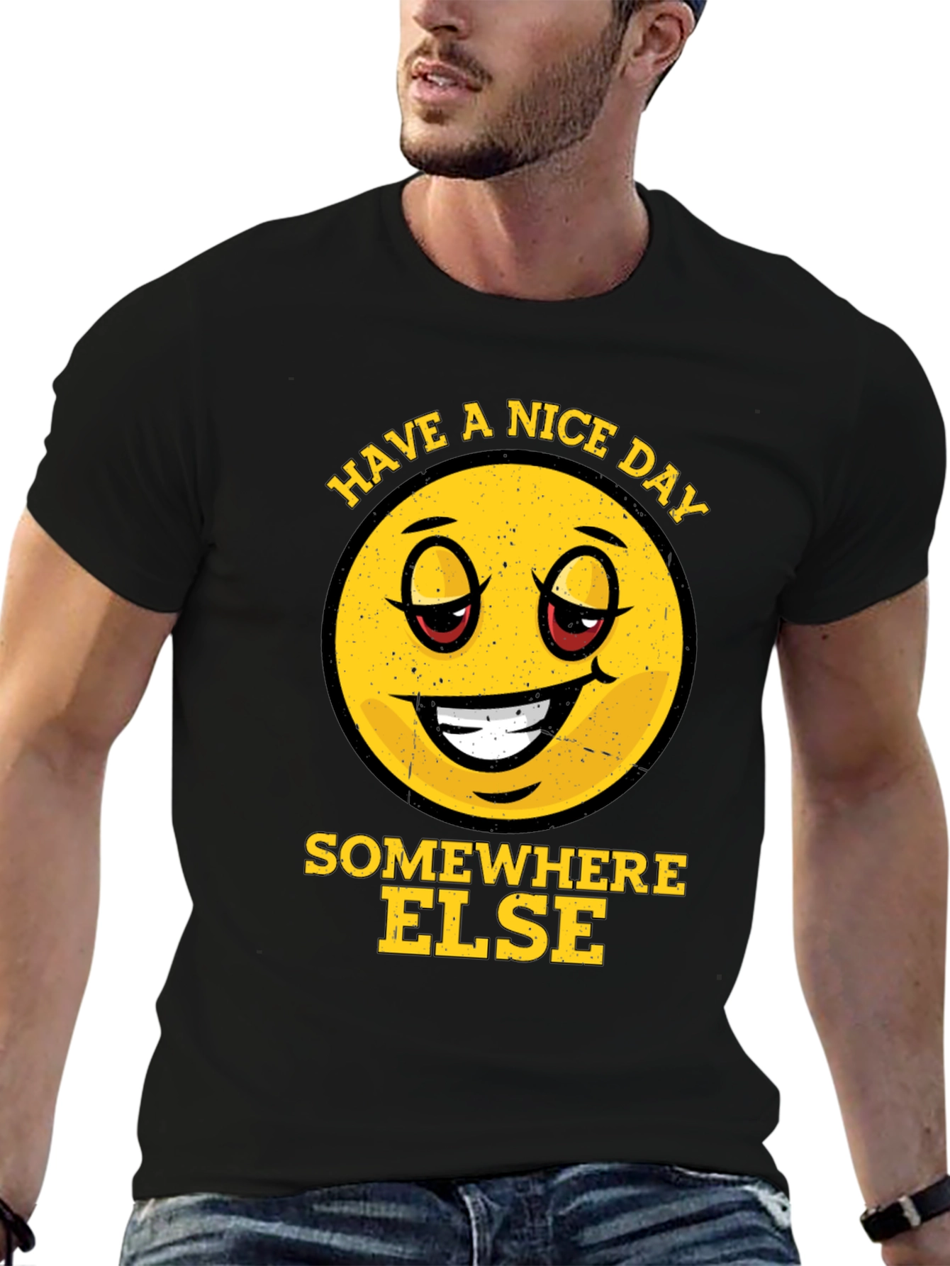 Have a Nice Day Somewhere Else Graphic Tee