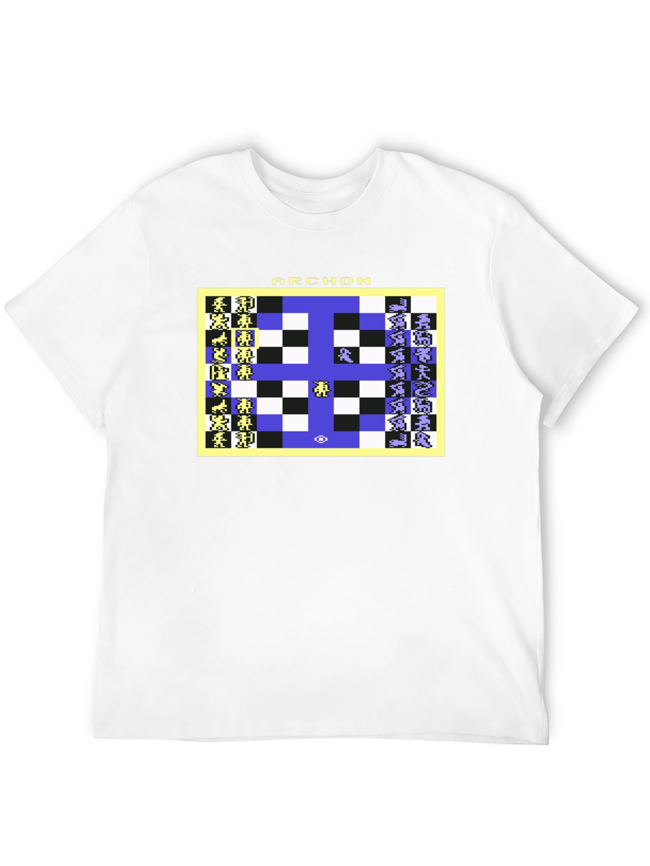 Archon Chess Game T-Shirt - Retro 8-Bit Design