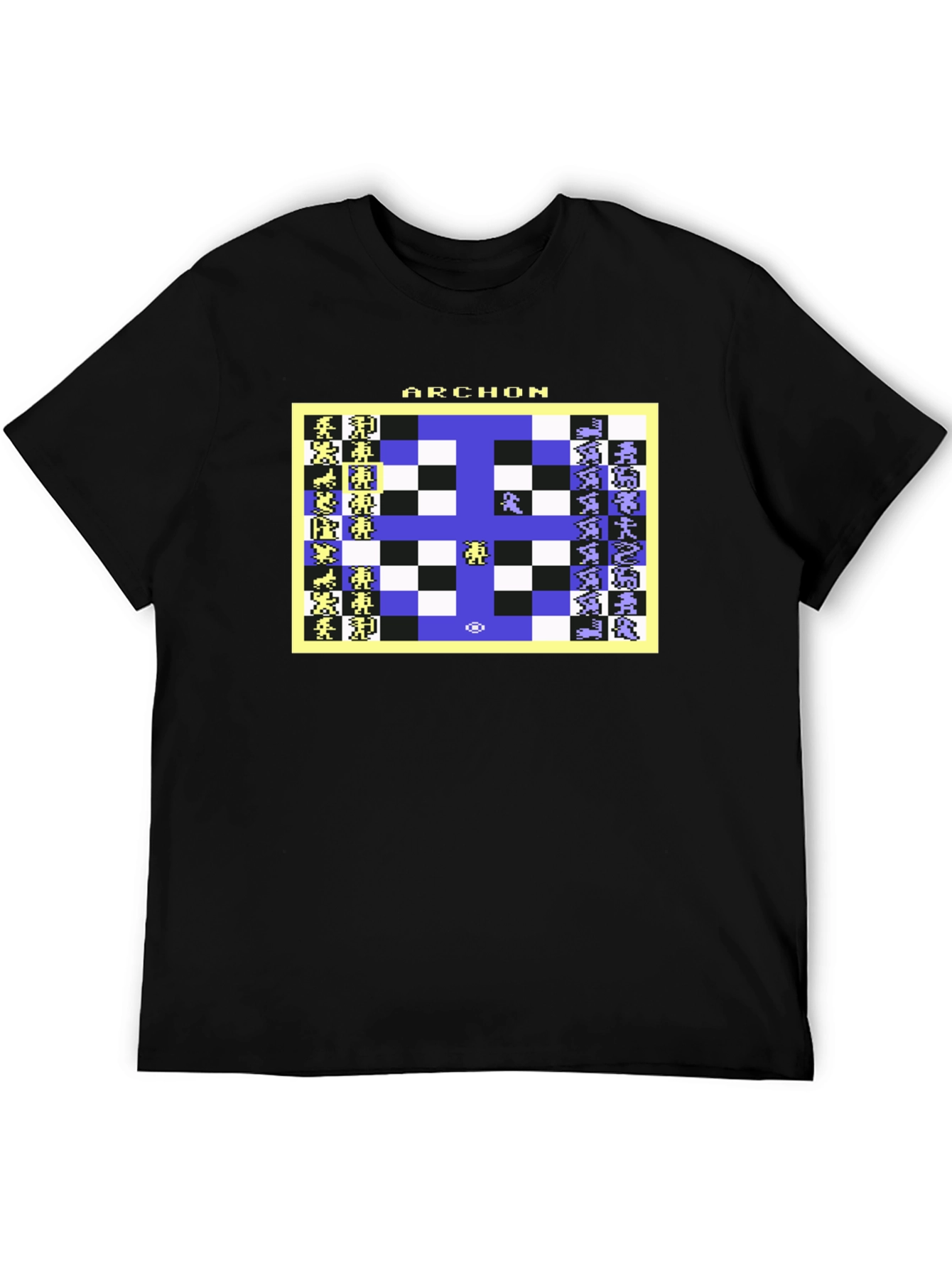 Archon Chess Game T-Shirt - Retro 8-Bit Design