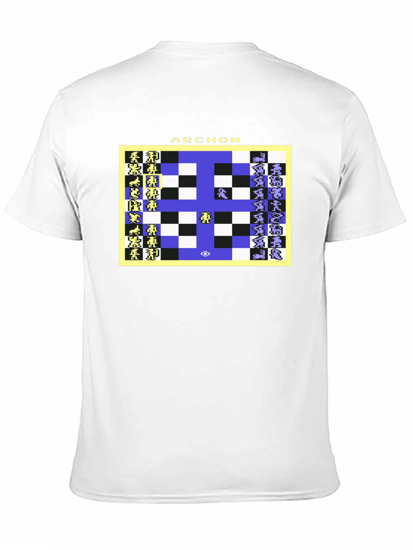 Archon Chess Game T-Shirt - Retro 8-Bit Design
