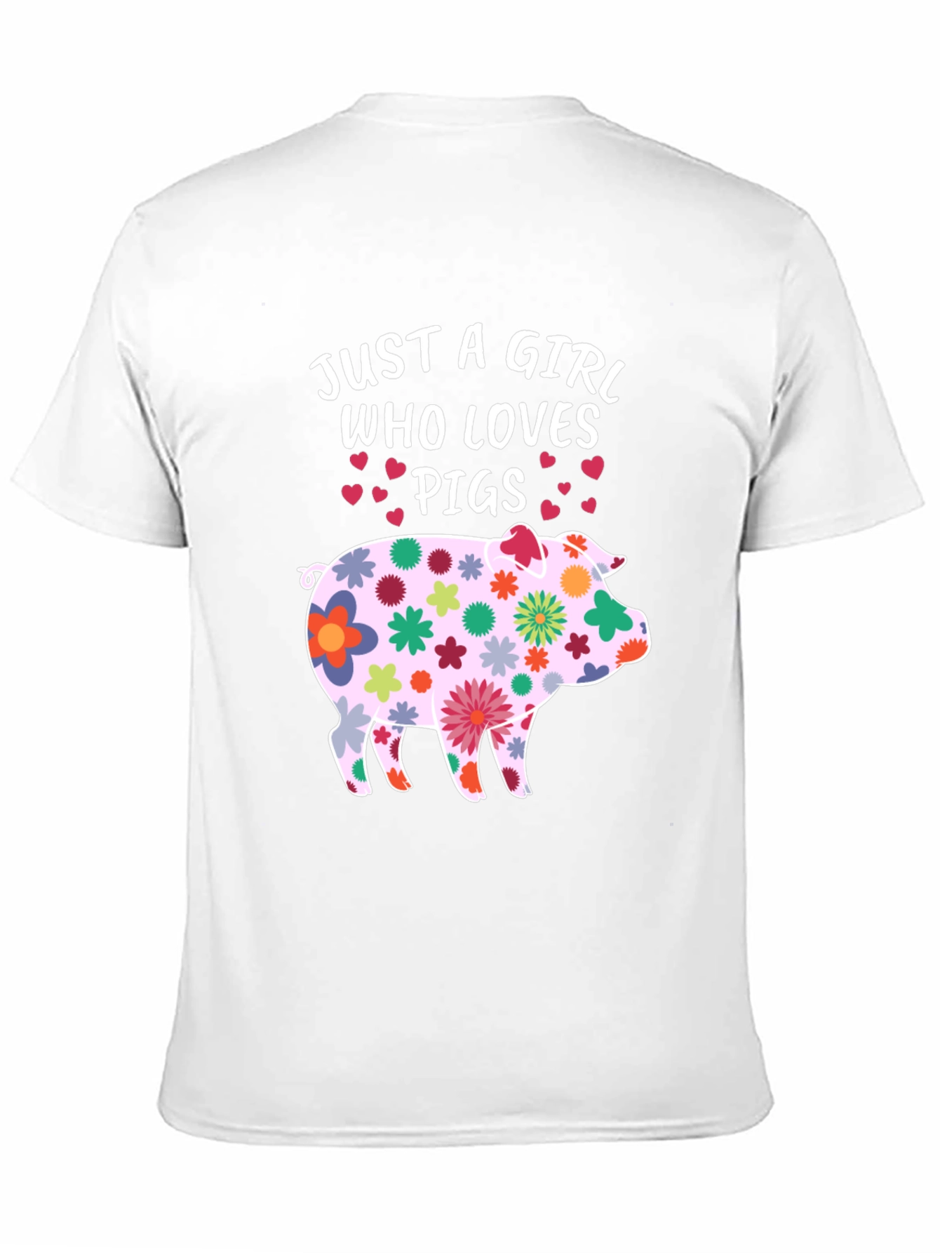 Just a Girl Who Loves Pigs T-Shirt