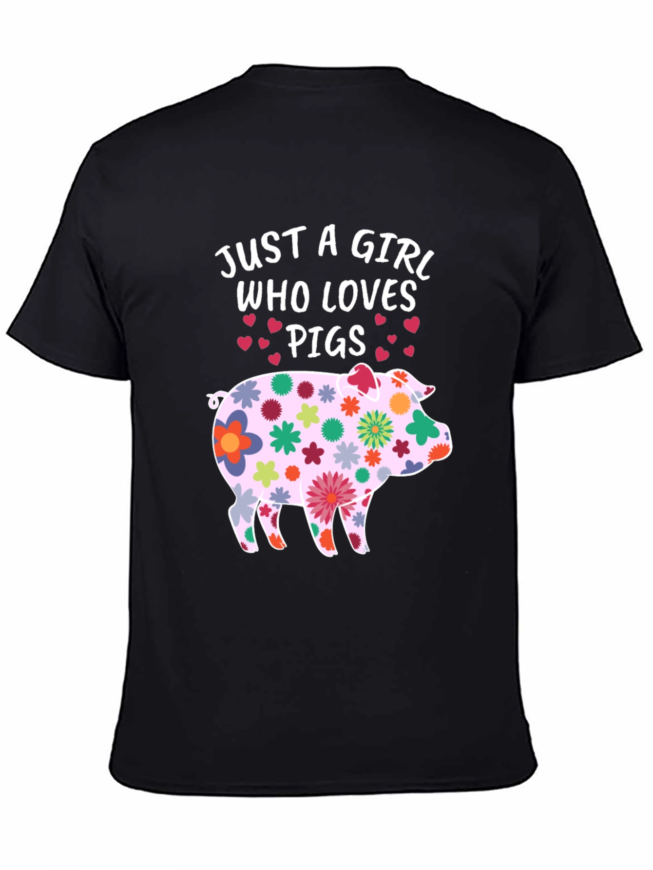 Just a Girl Who Loves Pigs T-Shirt