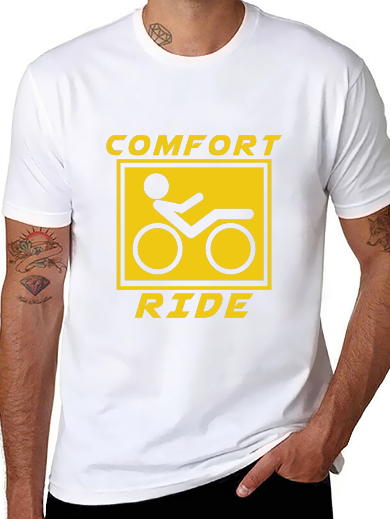 Comfort Ride Graphic T-Shirt - Relaxed Style