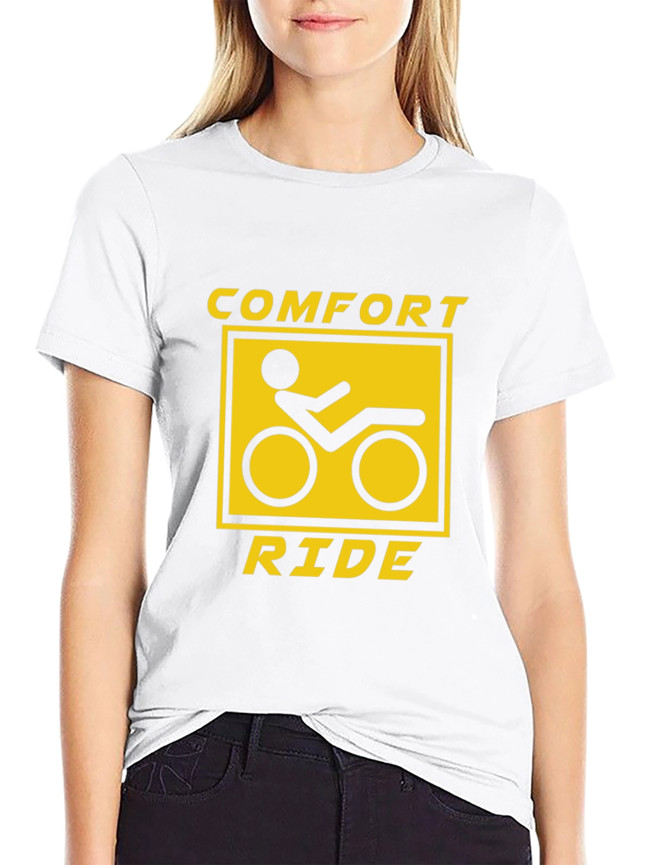 Comfort Ride Graphic T-Shirt - Relaxed Style
