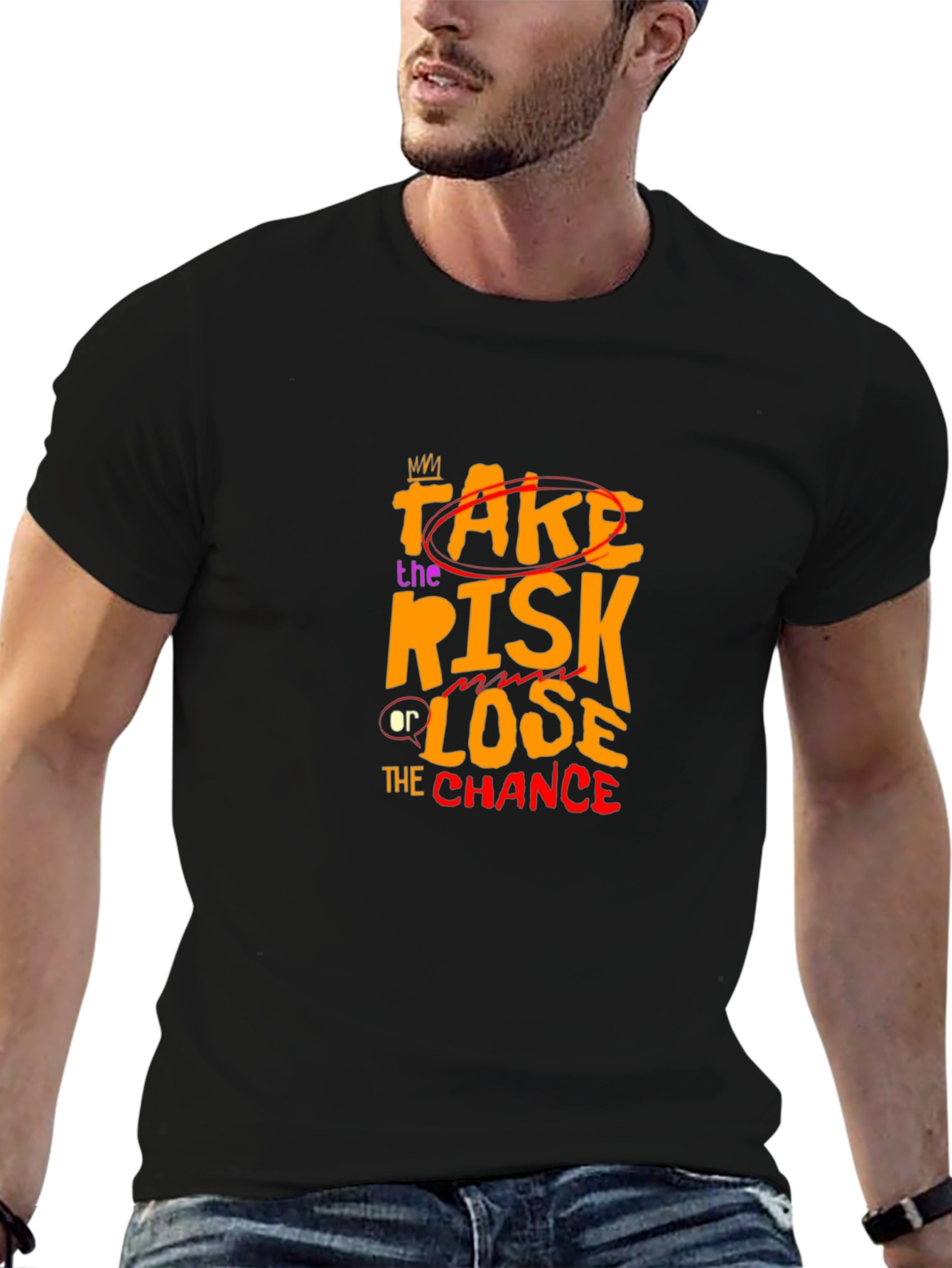 Take the Risk Graphic Tee