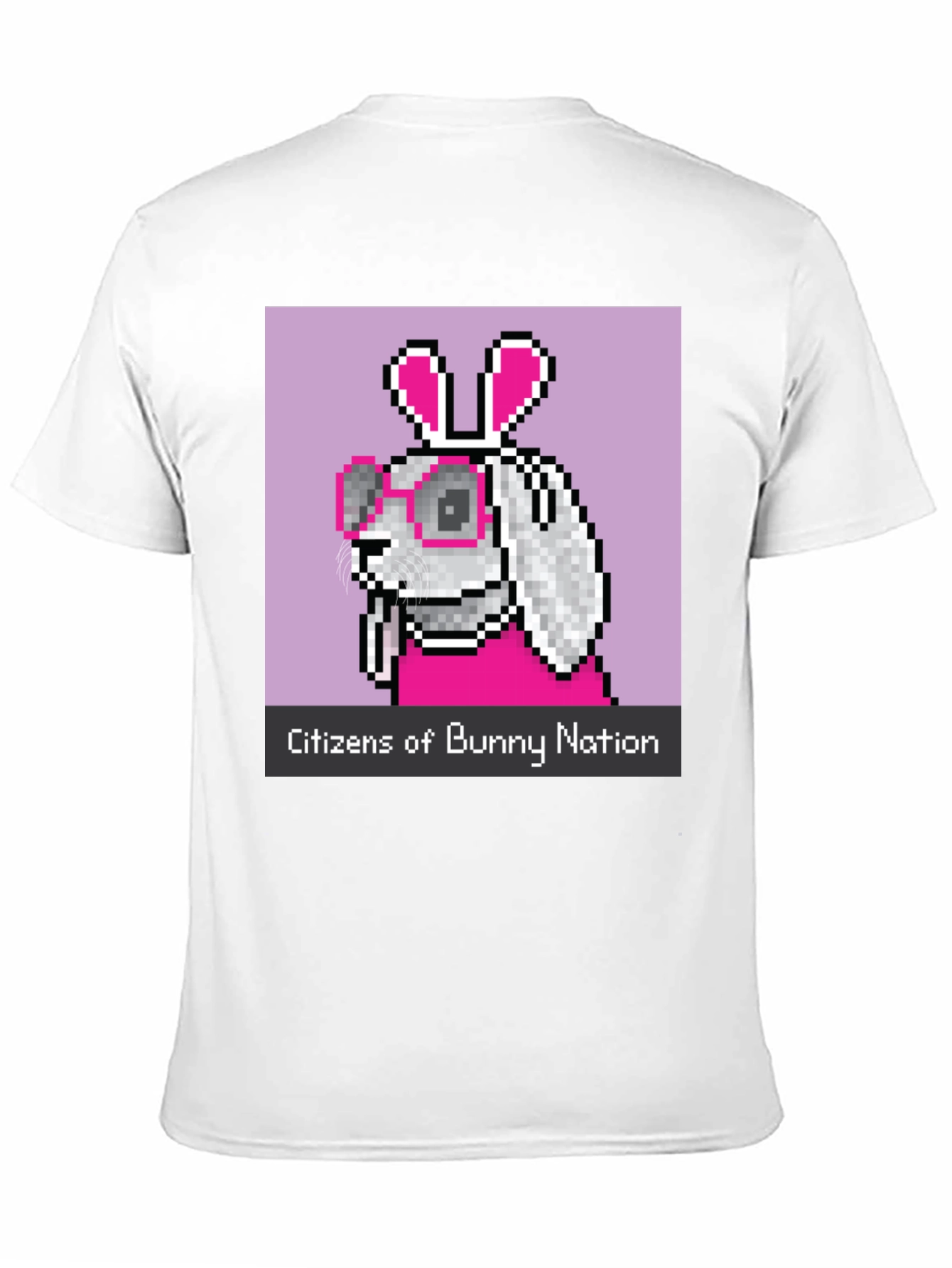 Citizens of Bunny Nation Pixel Art T-Shirt