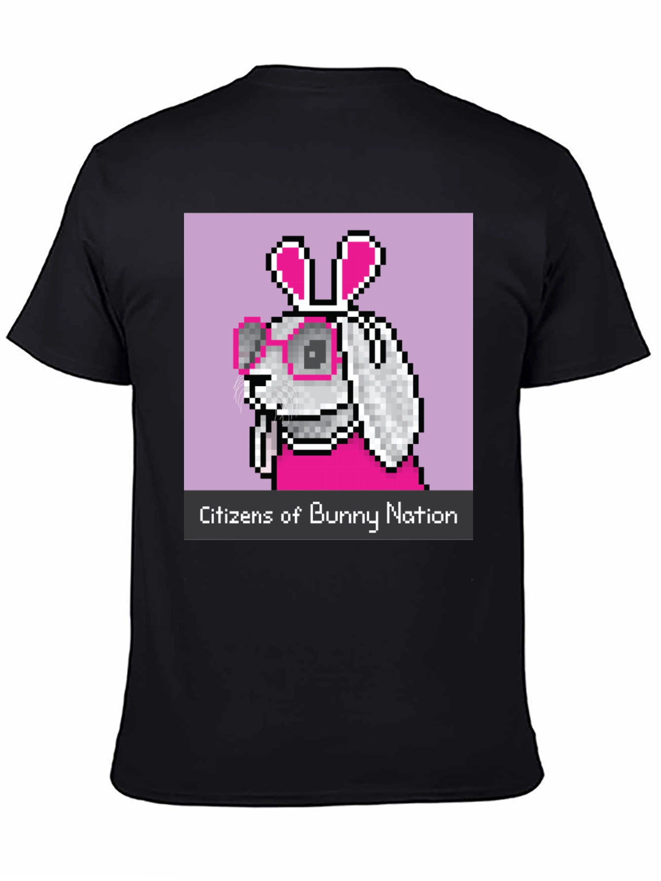 Citizens of Bunny Nation Pixel Art T-Shirt