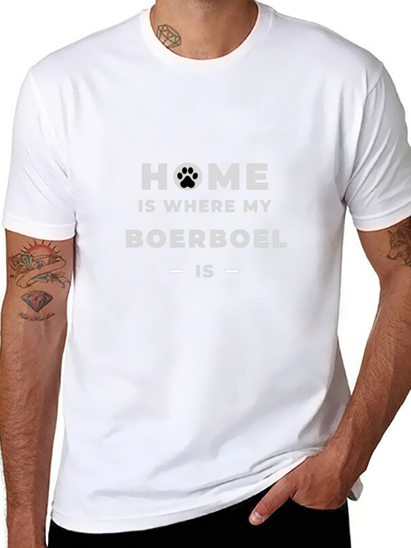 Home is Where My Boerboel Is - Graphic T-Shirt
