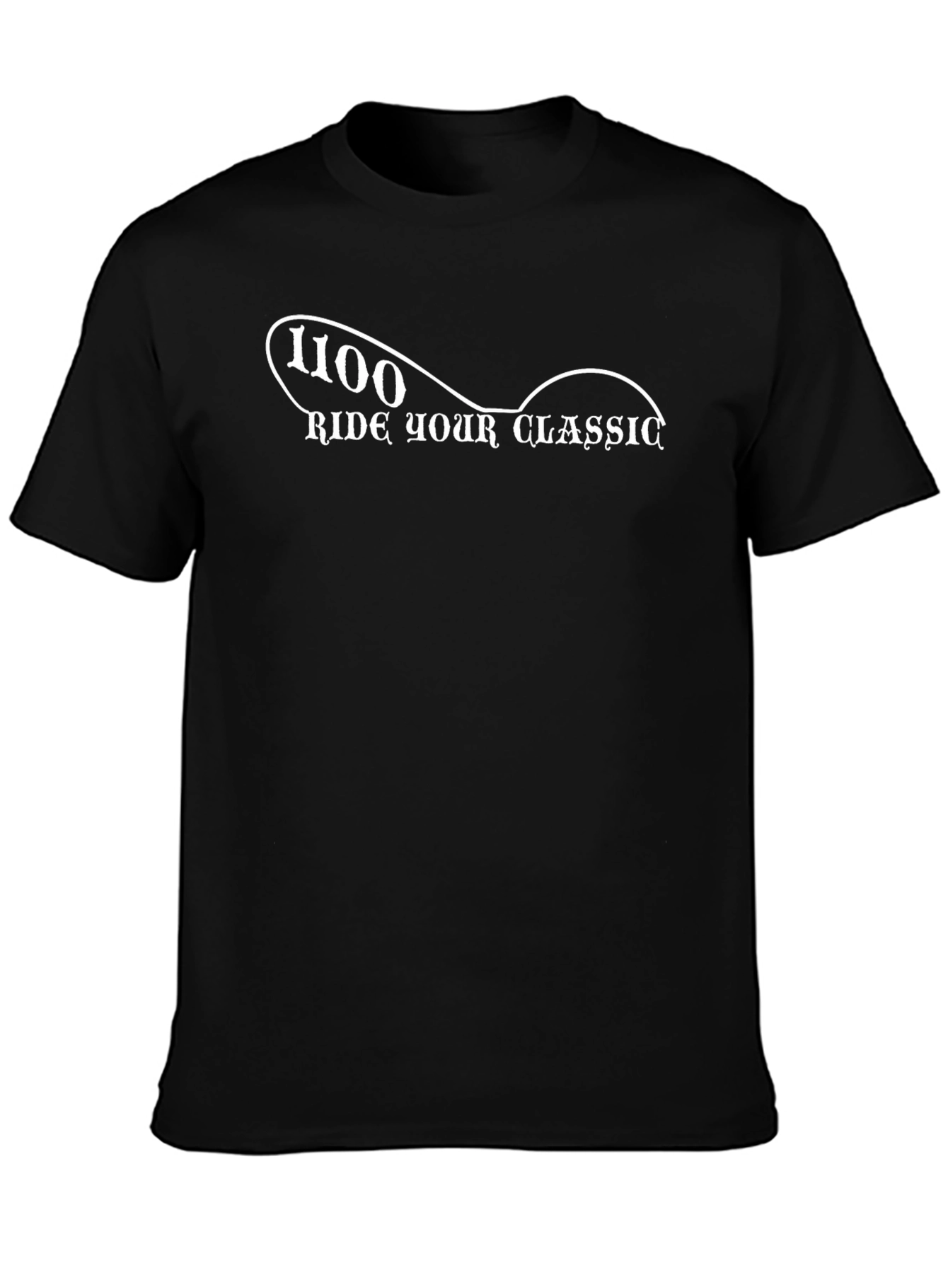 1100 Ride Your Classic Black T-Shirt