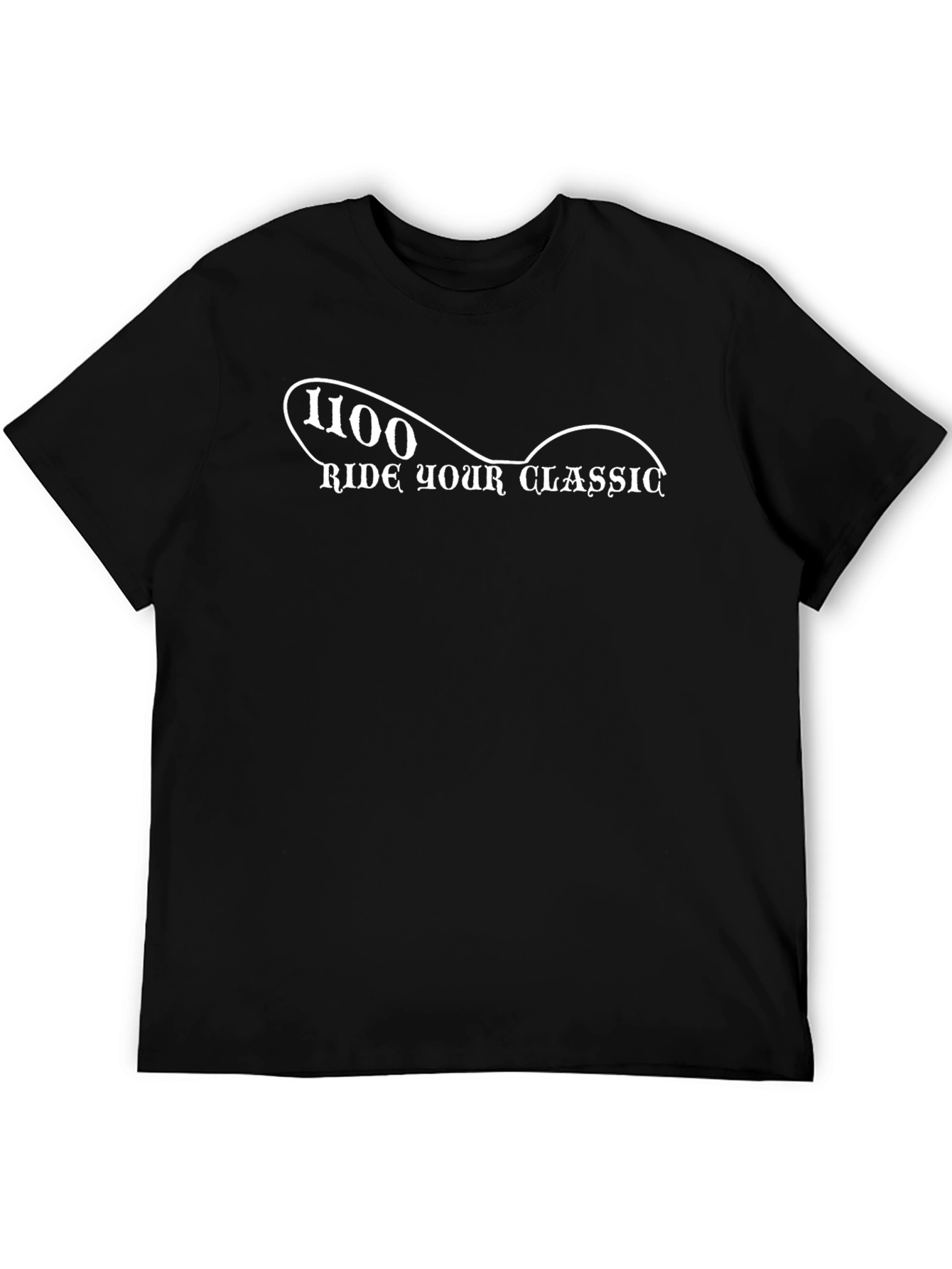 1100 Ride Your Classic Black T-Shirt