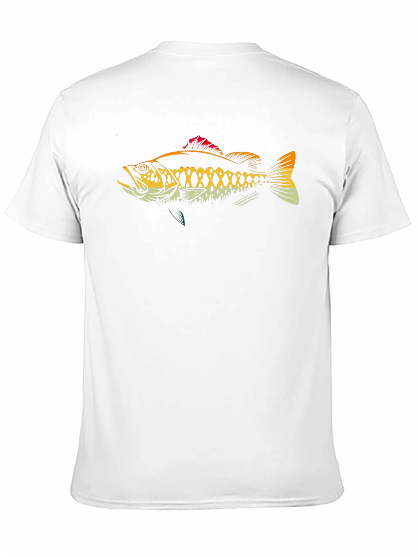 Bass Fish Graphic T-Shirt - Anglers Tee