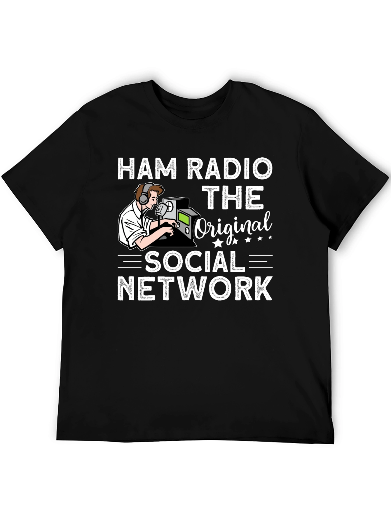 Ham Radio The Original Social Network T-Shirt