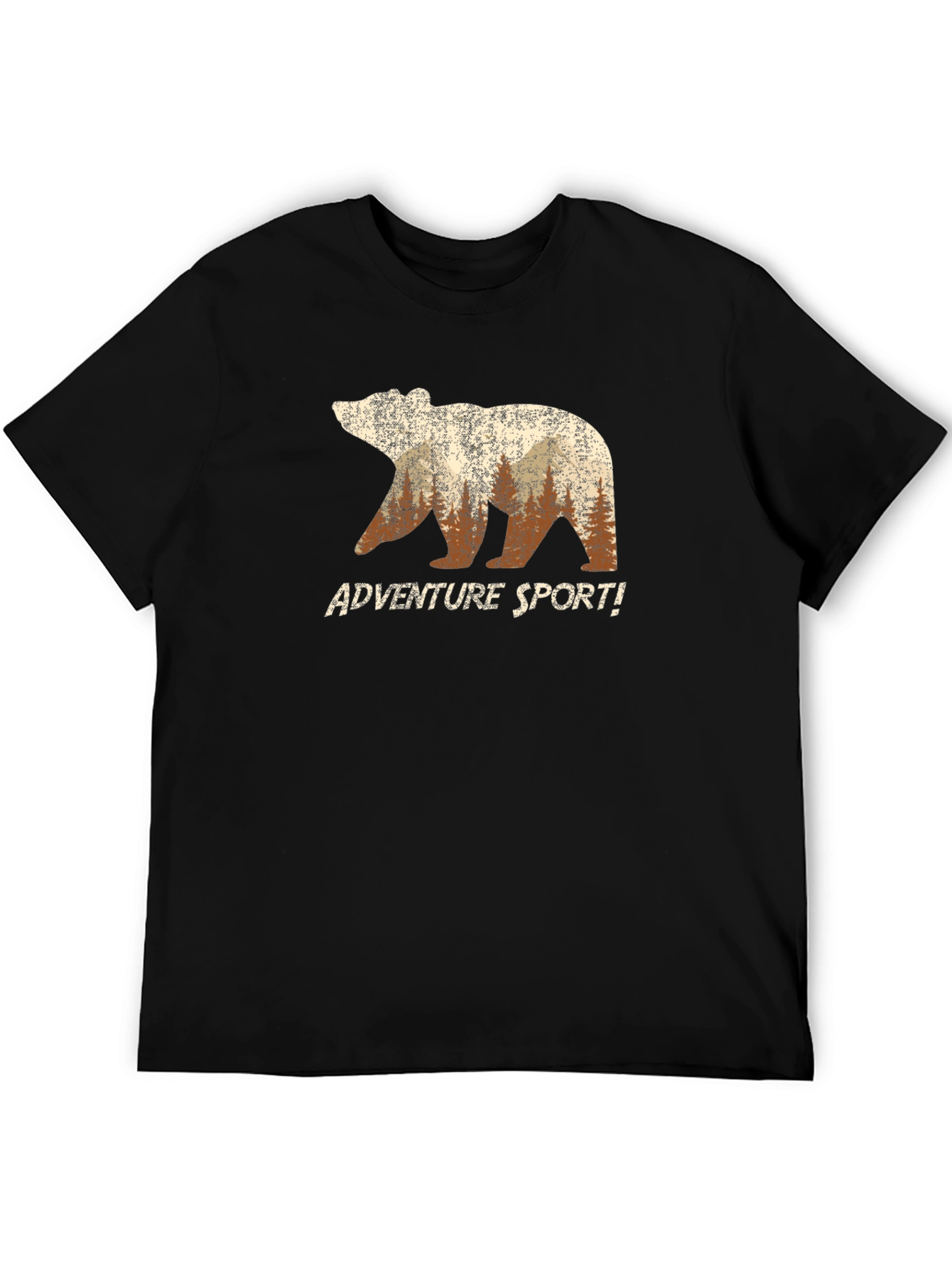 Adventure Sport Bear Graphic T-Shirt