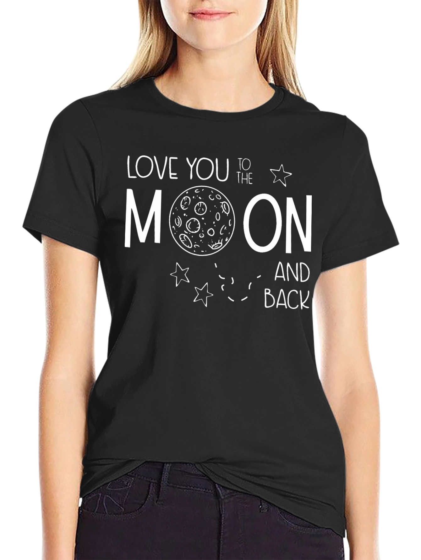 Love You to the Moon & Back Graphic T-Shirt