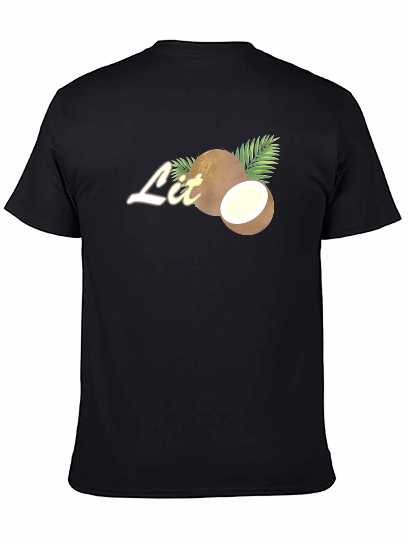 Coconut Lit Tee - Tropical Vibes T-Shirt