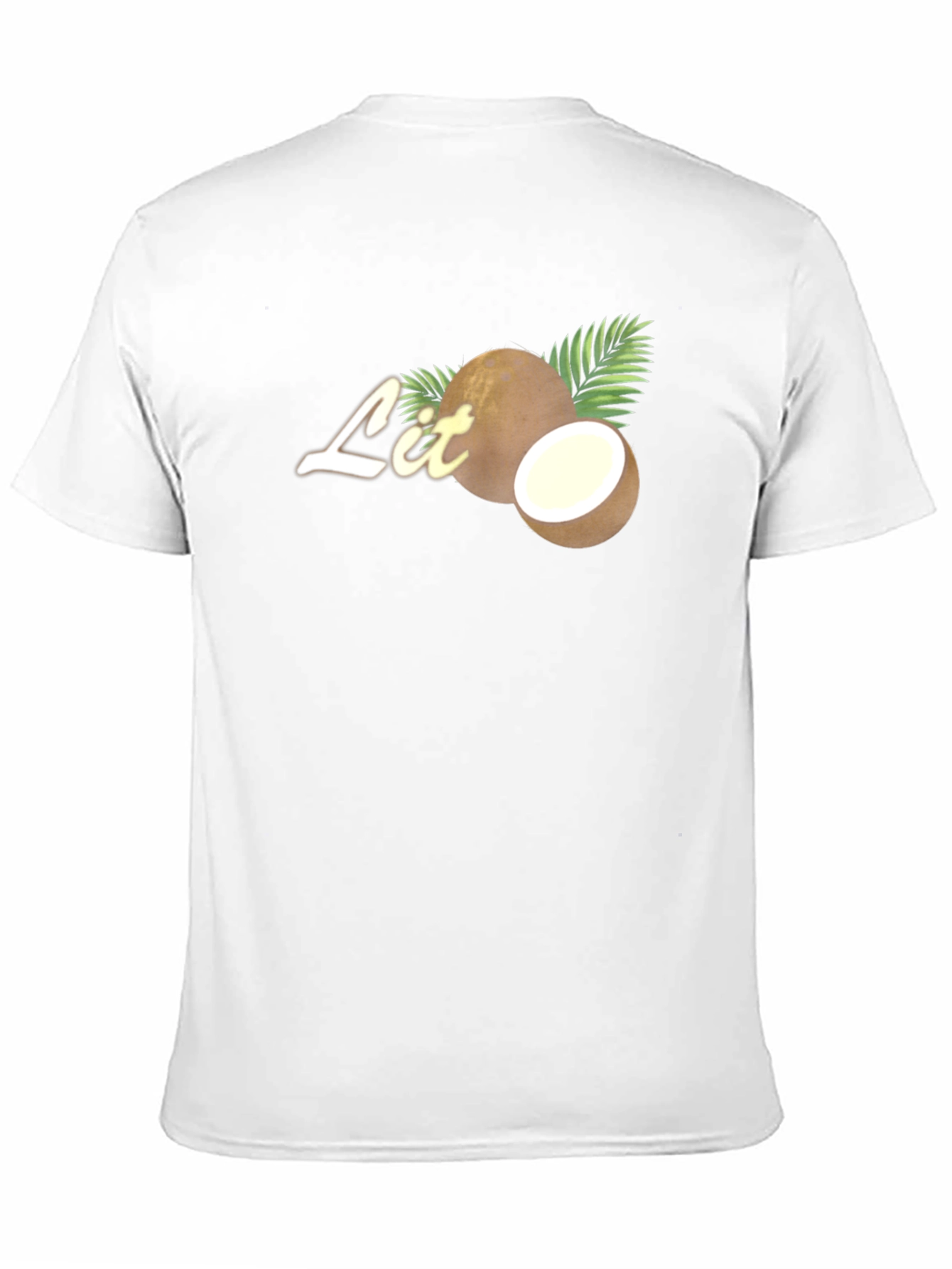 Coconut Lit Tee - Tropical Vibes T-Shirt