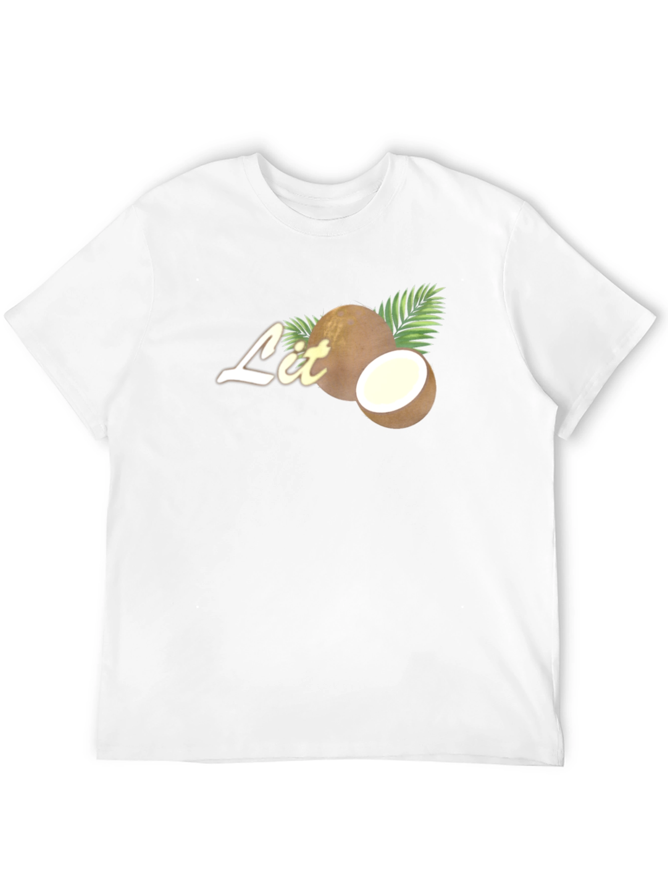 Coconut Lit Tee - Tropical Vibes T-Shirt
