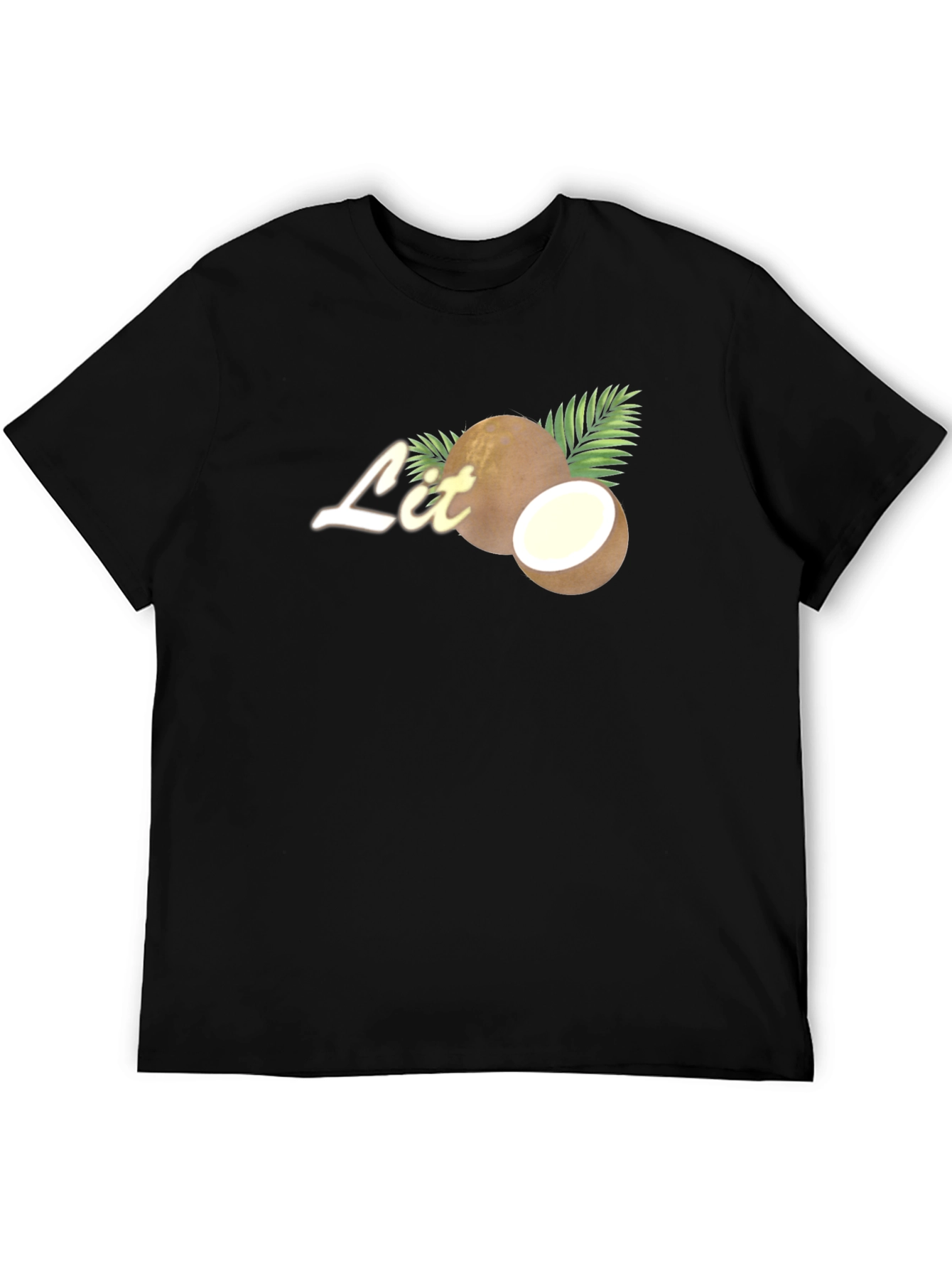 Coconut Lit Tee - Tropical Vibes T-Shirt