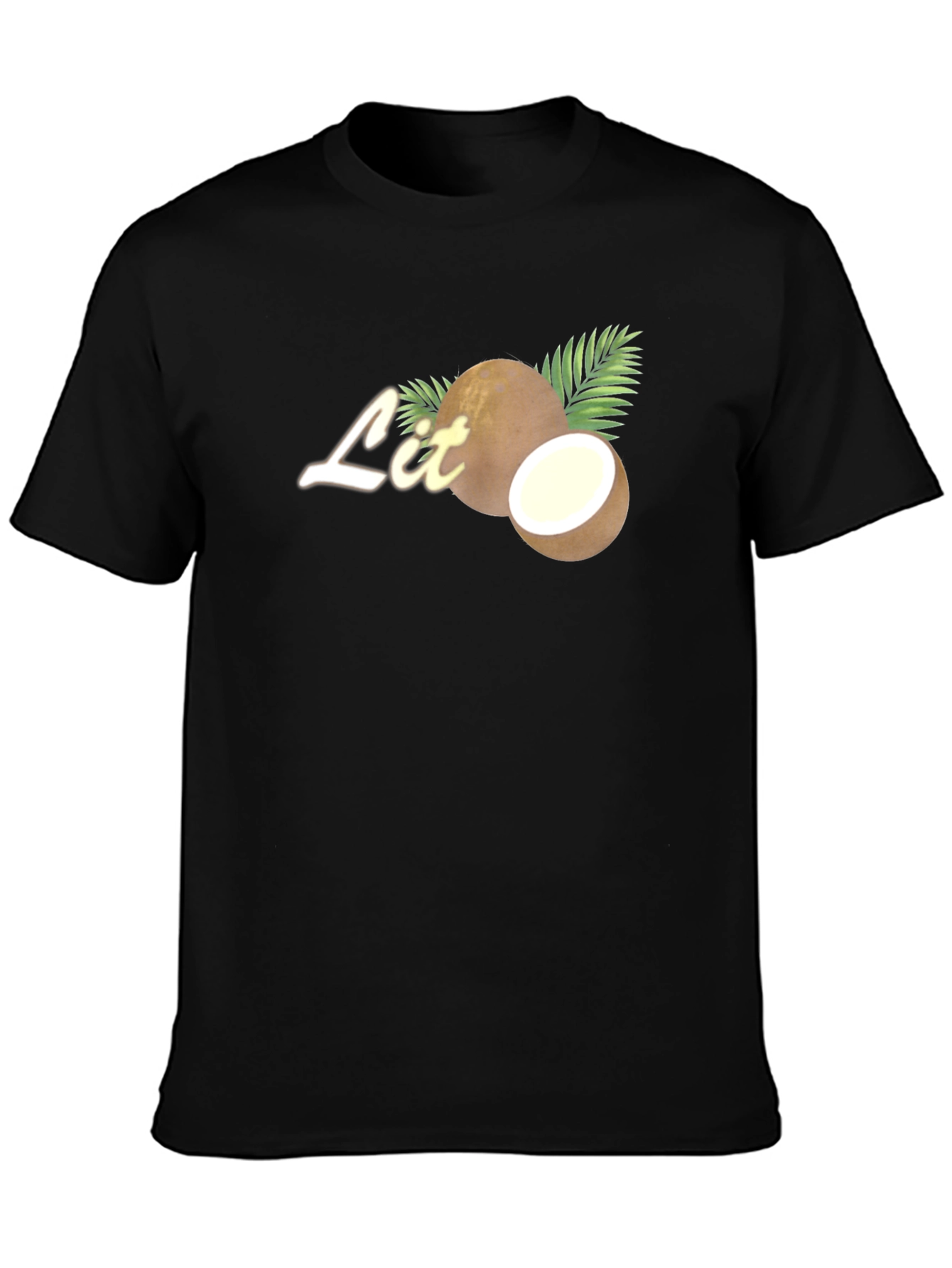 Coconut Lit Tee - Tropical Vibes T-Shirt