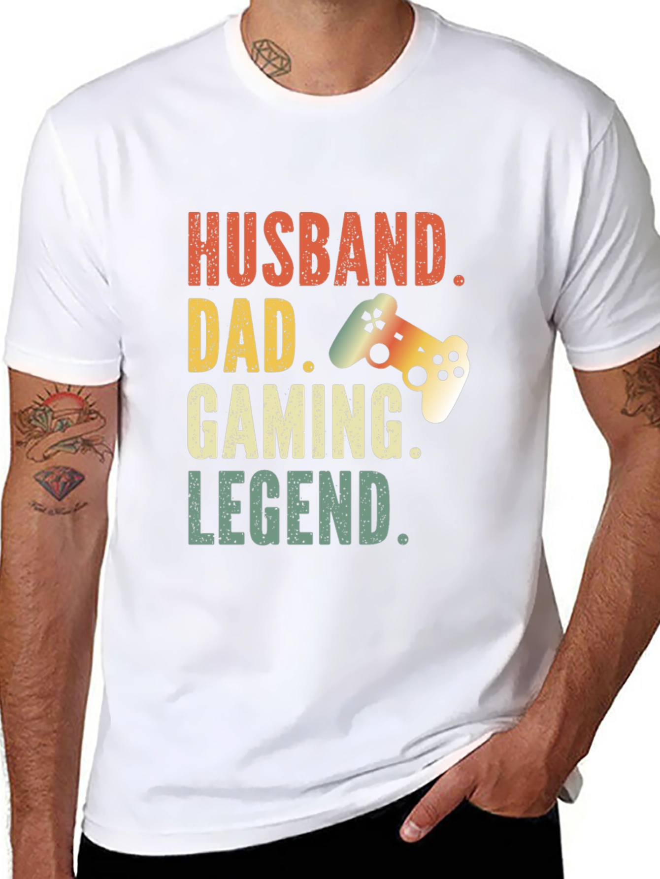 Husband Dad Gaming Legend T-Shirt