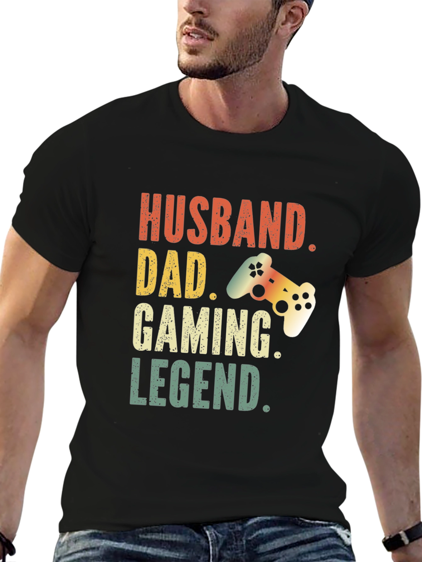 Husband Dad Gaming Legend T-Shirt