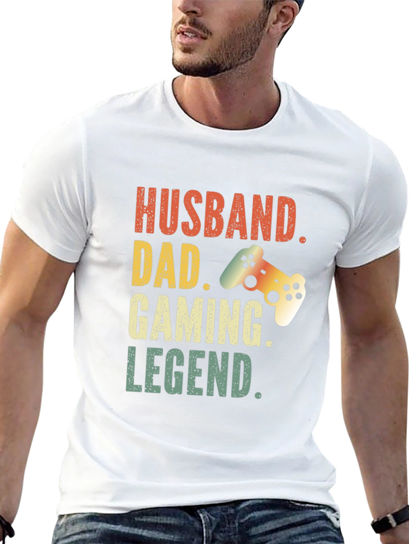Husband Dad Gaming Legend T-Shirt