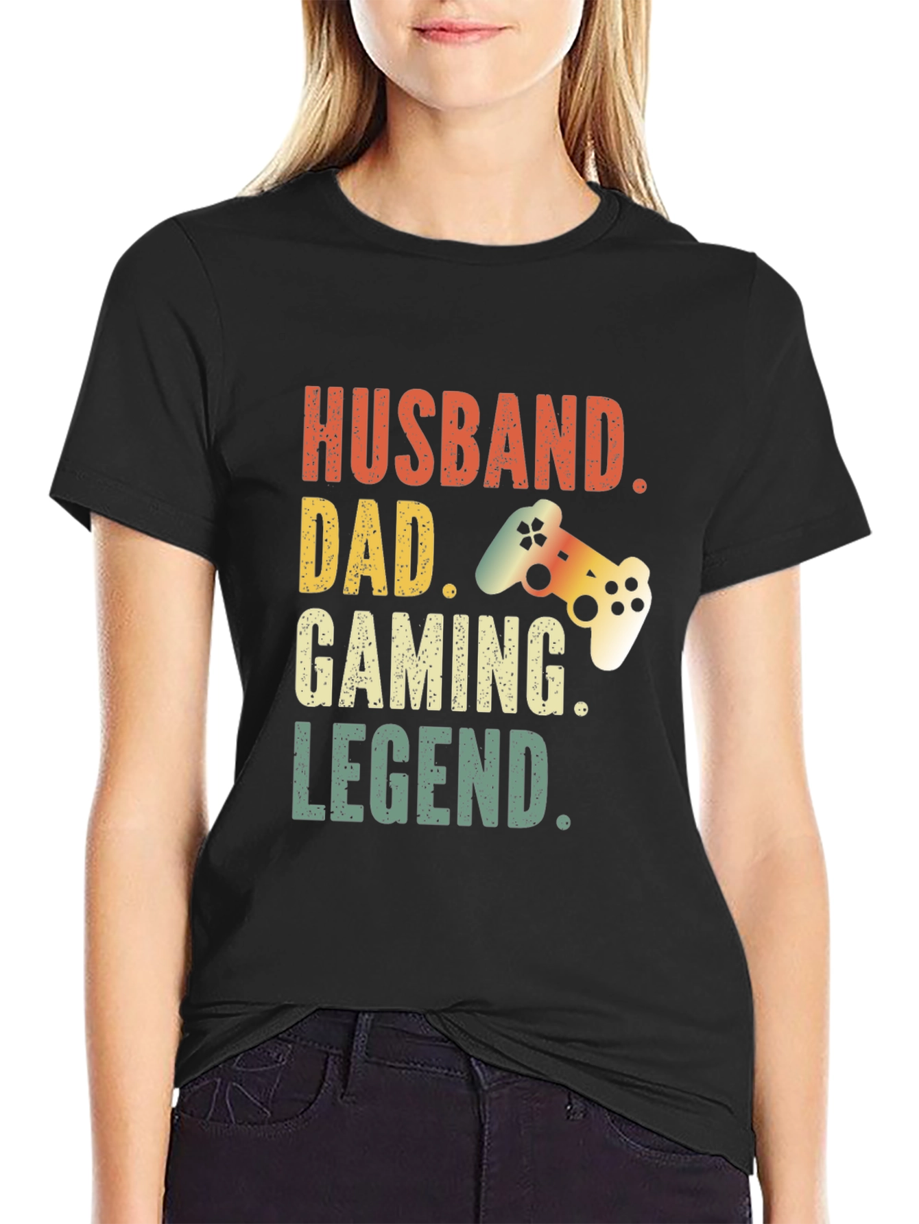 Husband Dad Gaming Legend T-Shirt